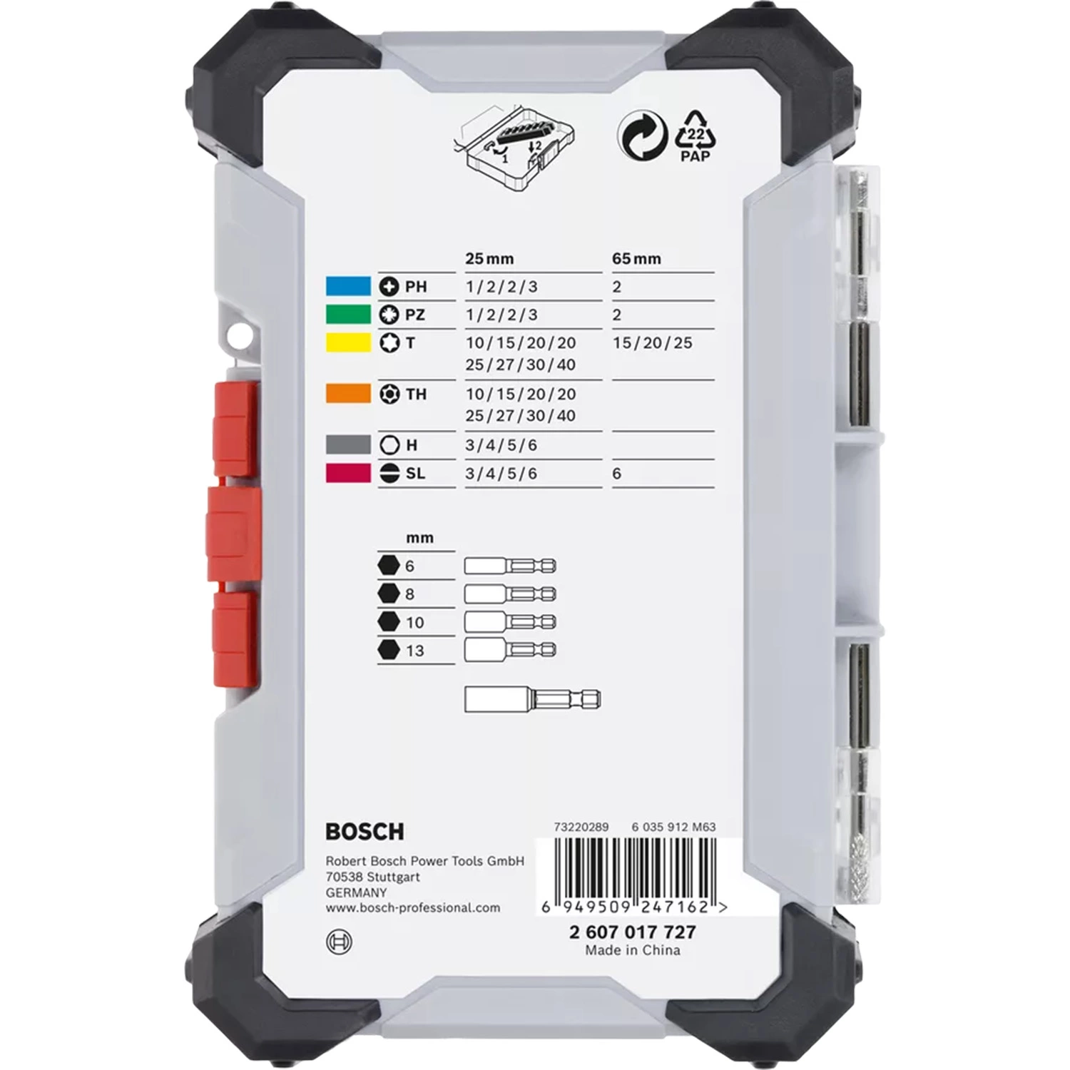 Bosch 2607017727 43-delige bit- en dopsleutelset-image