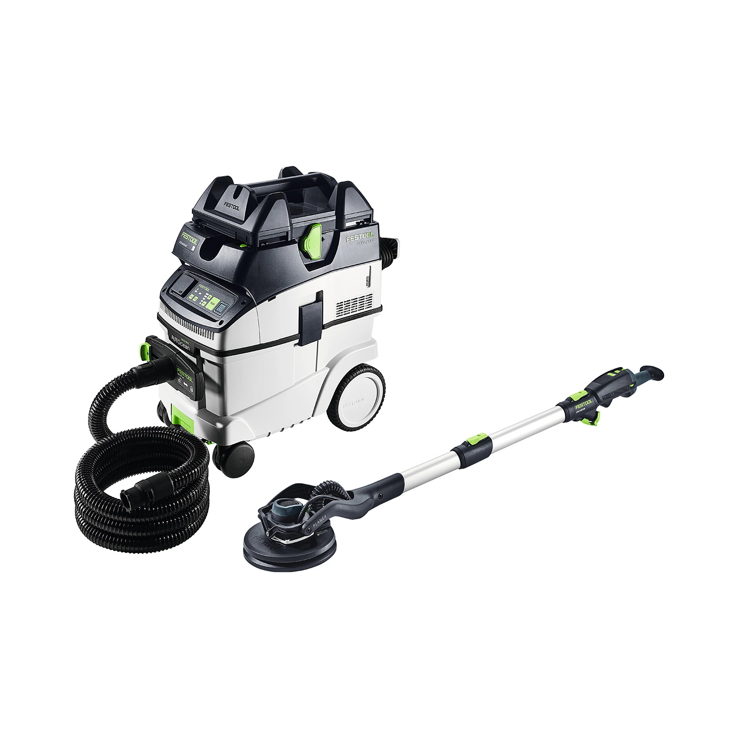 Festool LHS 2 225 EQI/CTL 36-Set Langnek-schuurmachine en stofzuigerset
