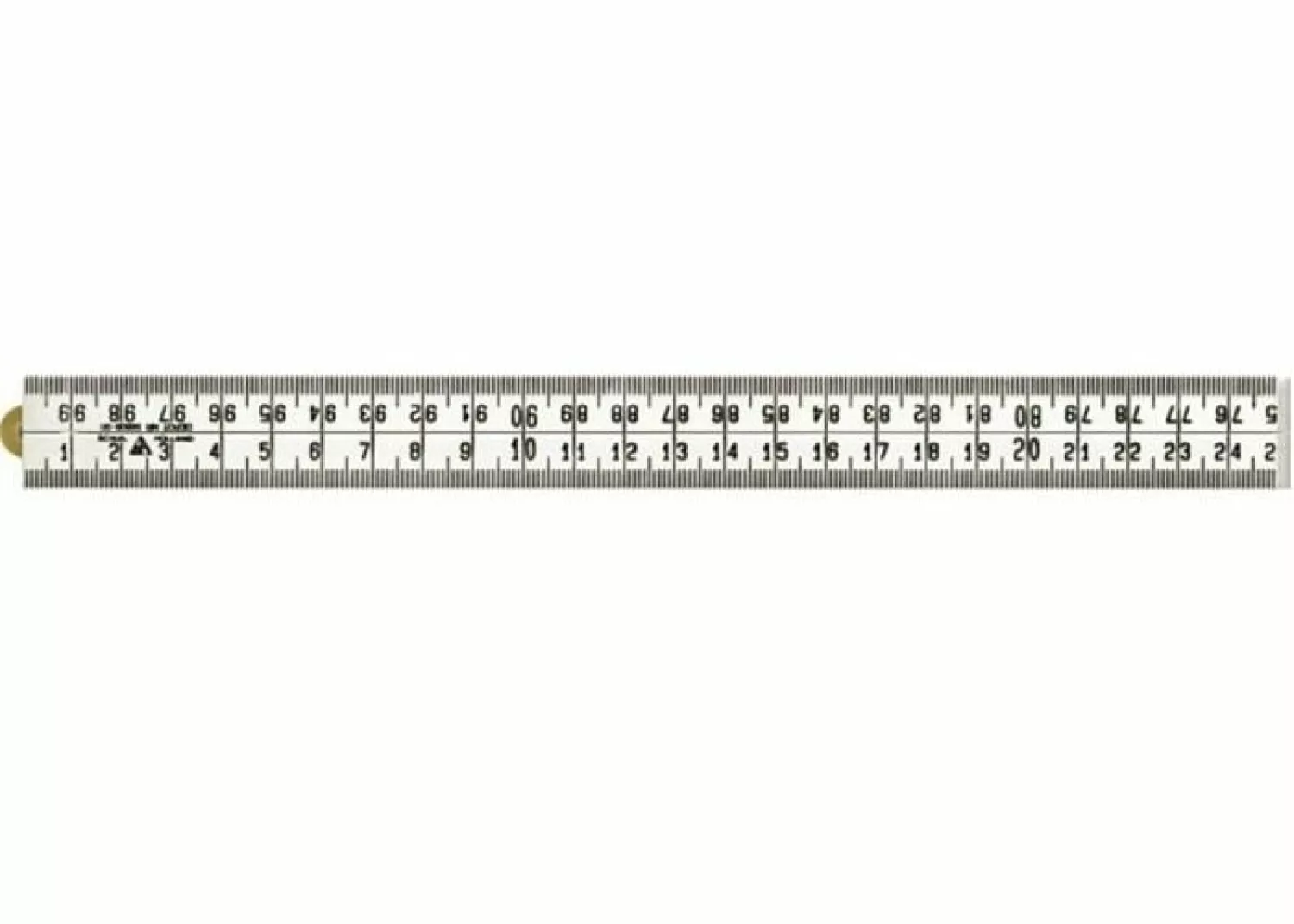 Schuil 8624 Duimstok - Kunststof - Wit - 1m-image