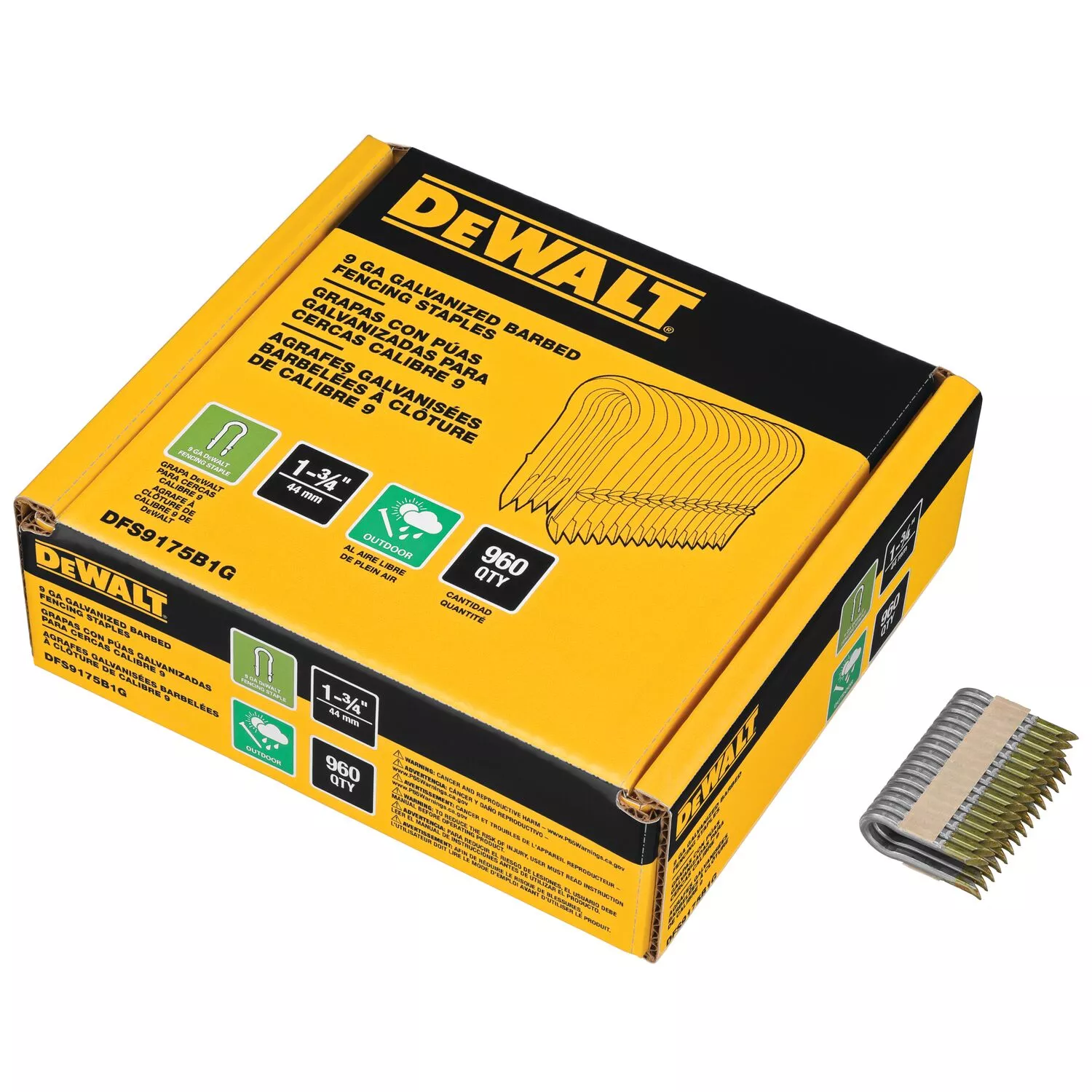DeWALT DFS9175B1G-QZ Nieten 3.7-4.0mm - 45 - Gegalvaniseerd - 960st-image