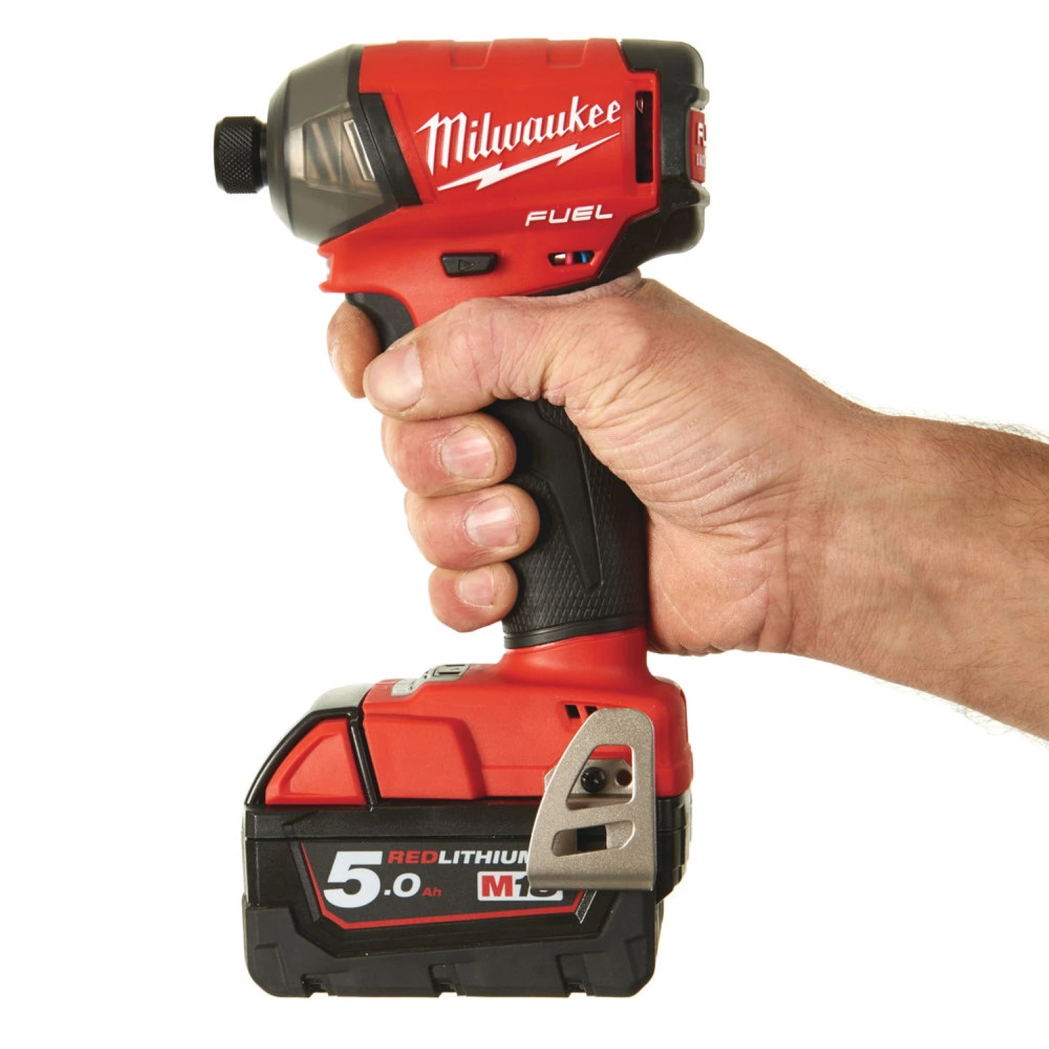 Milwaukee M18 FQID-501B Kit visseuse à percussion sans fil 18 V Li-ion (1 batterie 5,0 Ah) dans un sac-image