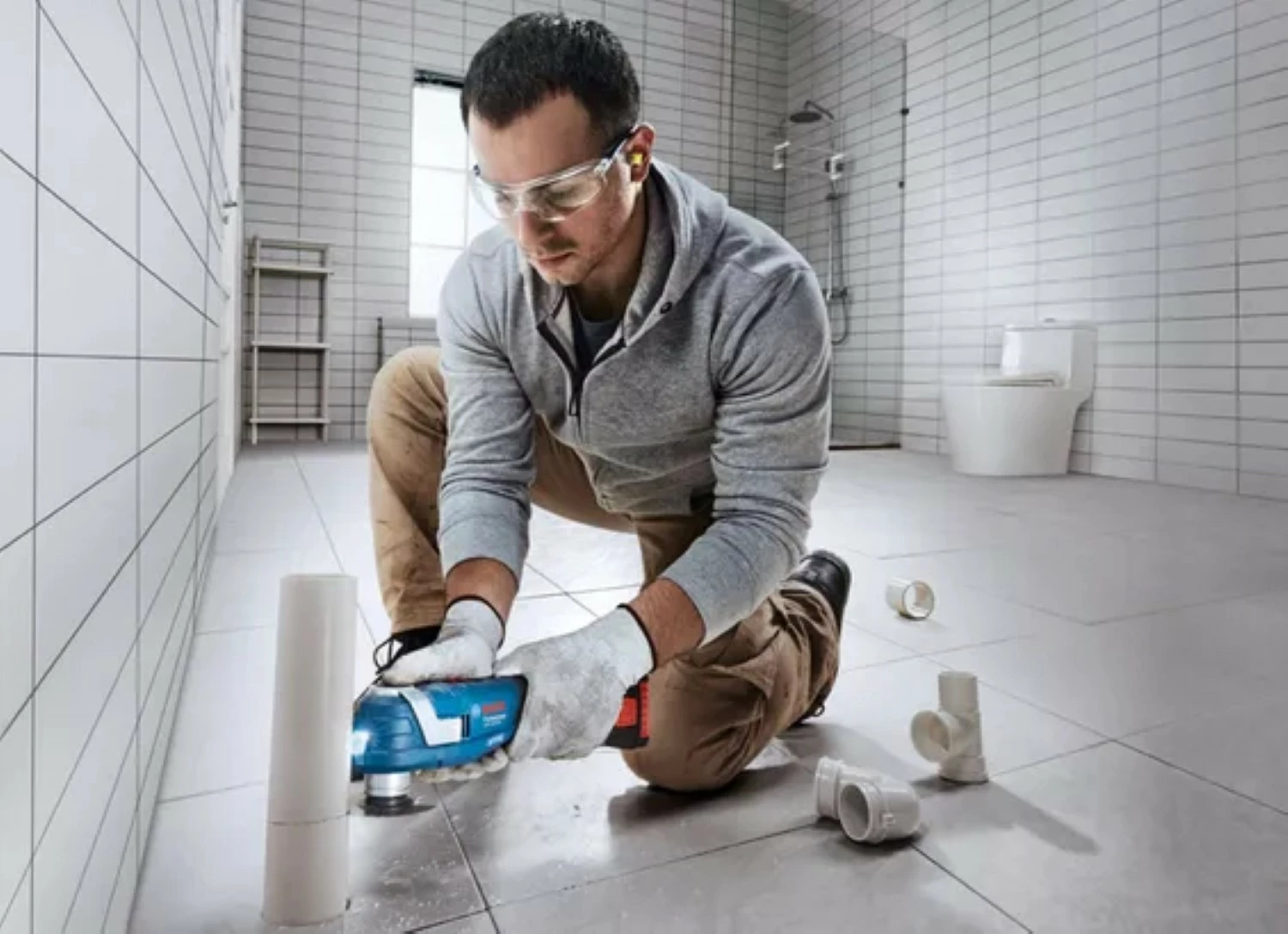 Bosch GOP 18V-34 Accu Multi-outils + accessoires en L-Boxx-image