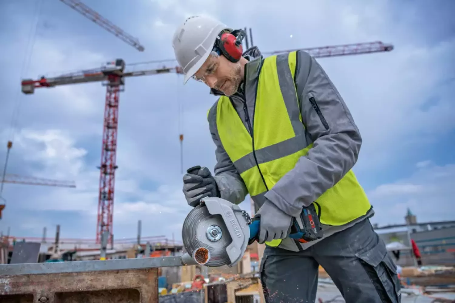 Bosch GWS 18V-180 P 18V Meuleuse d'angle sans fil - 180 mm-image