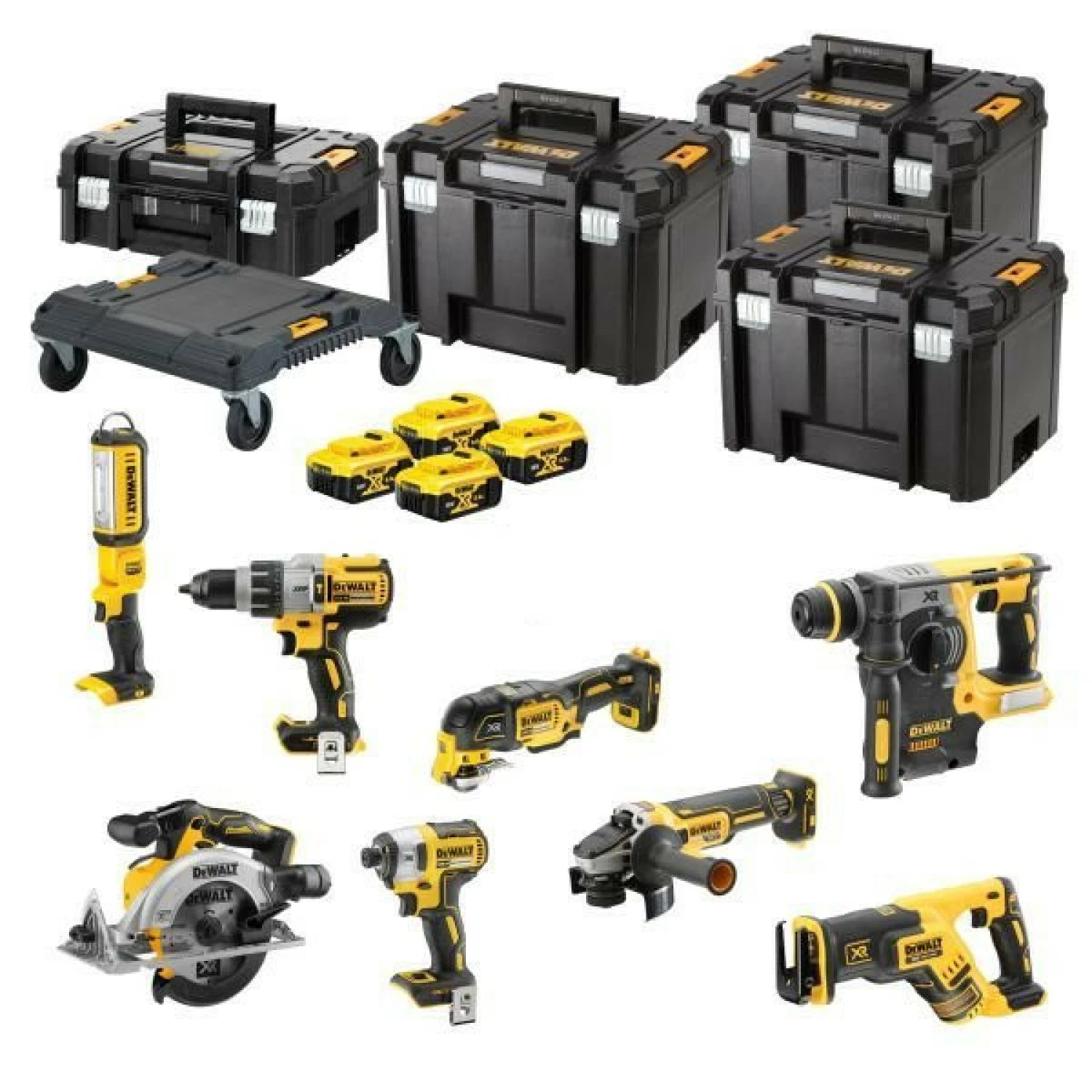DeWALT DCK853P4T-QW Pack outils sans fil
