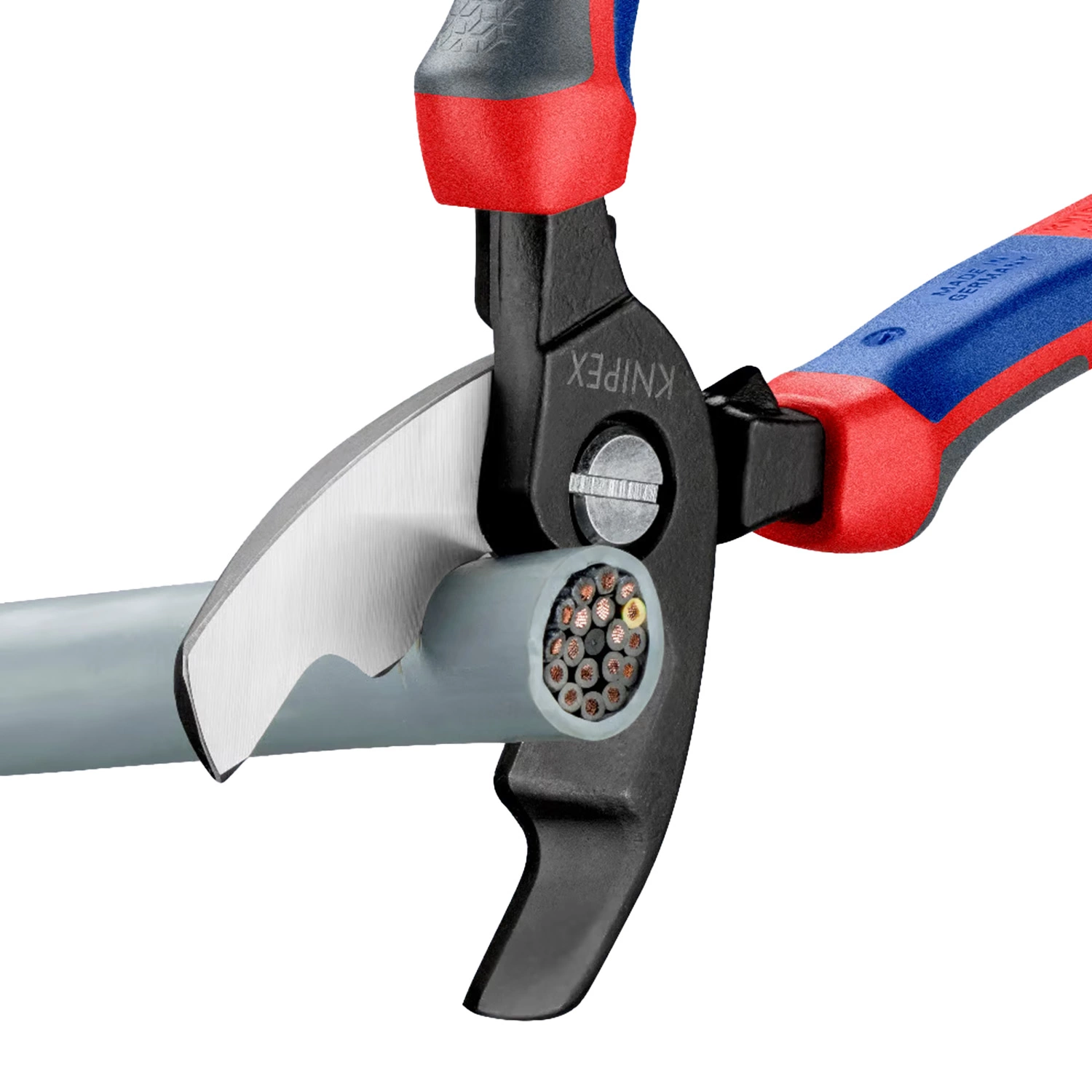 Knipex 9512200 Kabelschaar met dubbele snijkanten - 200mm-image