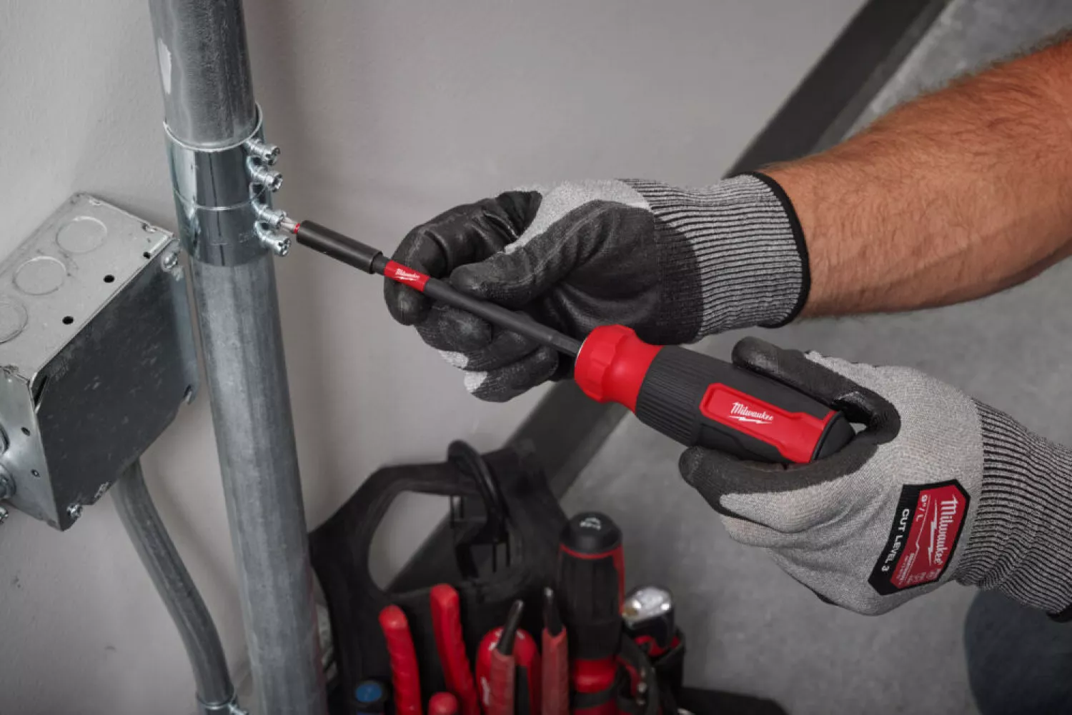 Milwaukee 4932498174 Tournevis Bischroevendraaier SHOCKWAVE™ - 14 en 1 multi-embout-image