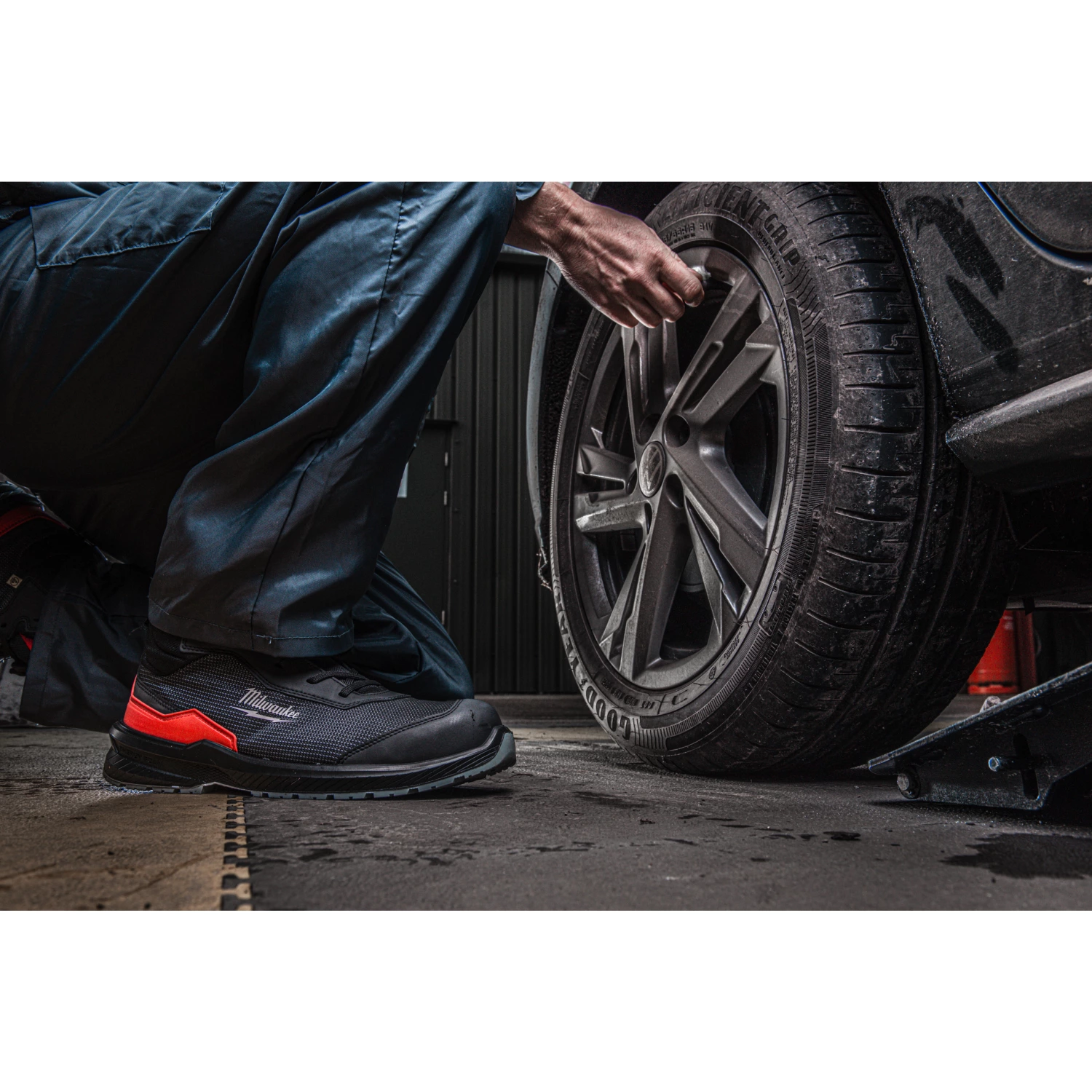 Milwaukee Flextred S1PS Veiligheidsschoen - Zwart - Laag - Maat 36-image