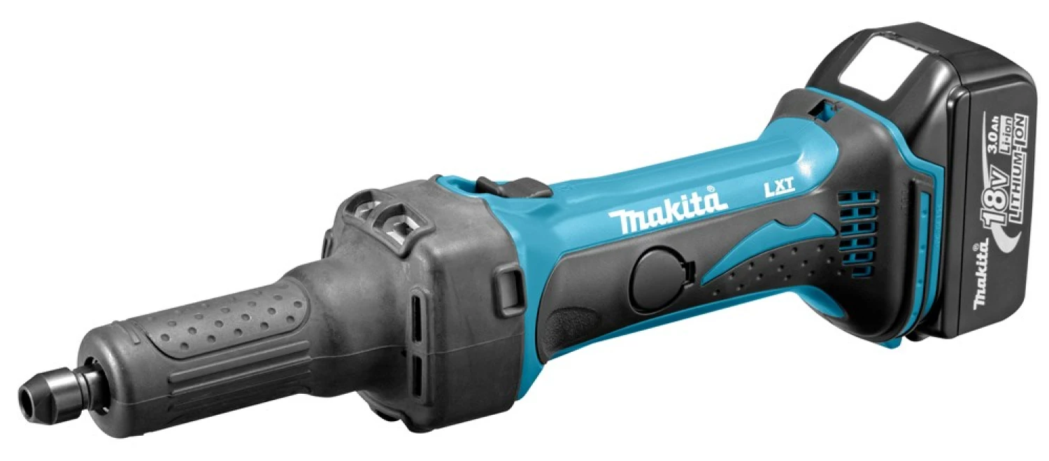 Makita BGD800RFX 18V Li-Ion accu rechte slijper set (2x 3.0Ah accu) in Mbox-image