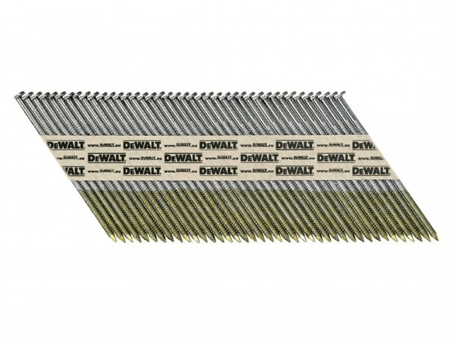 DeWALT DNPT31R90G12Z Clous annelés coudés à 34 ° - galvanisés - 3.1 x 90 mm (2200 pcs)-image