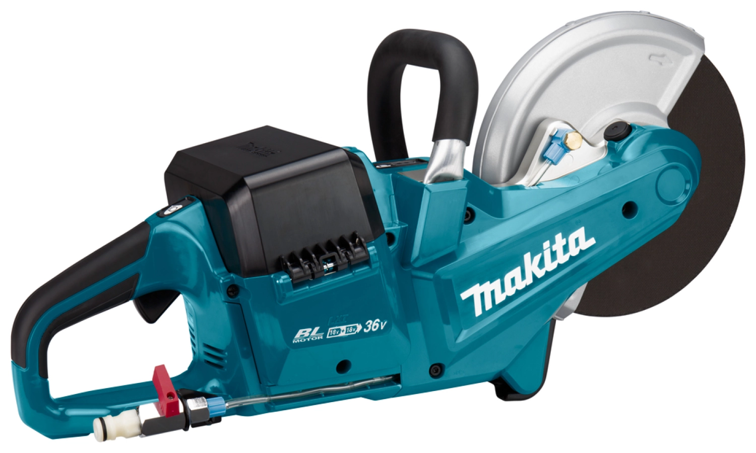 Makita DCE090T2X1 2x18V Li-Ion accu doorslijpmachine set (2x 5,0Ah) - 230mm - koolborstelloos-image