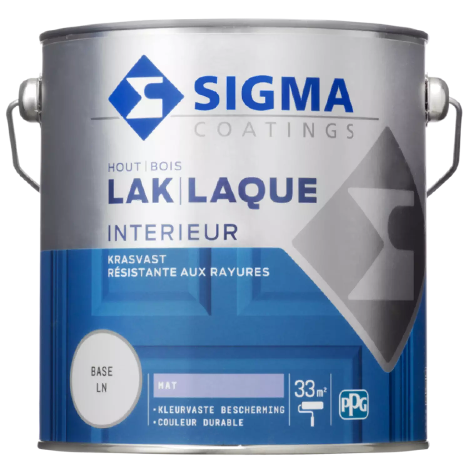 Sigma Houtlak interieur mat - op kleur gemengd - 2.5L-image