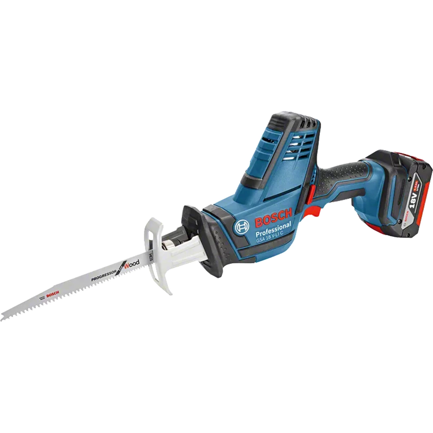 Bosch 06016A5004 - Scie sabre sans fil GSA 18V-Li Compact C&G (machine seule)-image