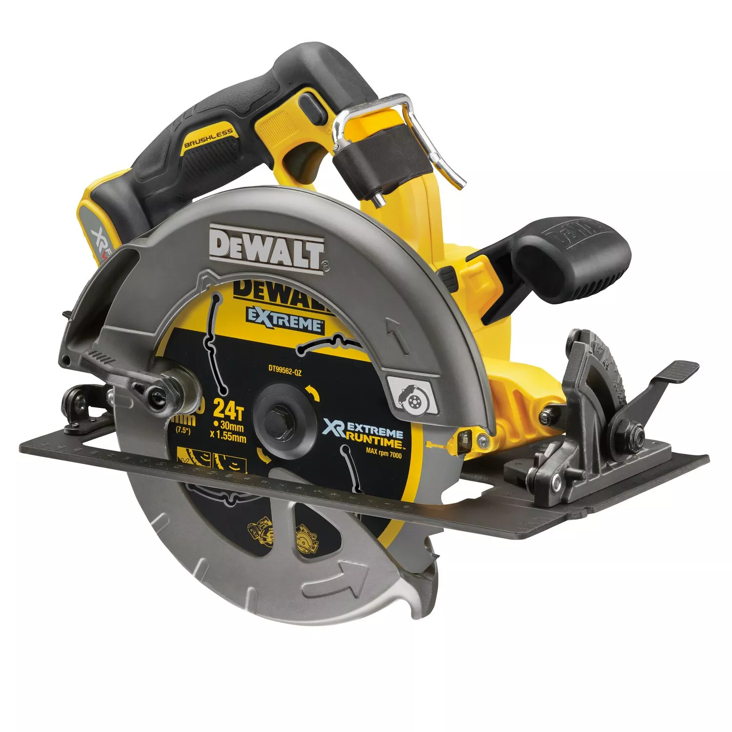 DeWALT DCS578N 54 V Flexvolt Li-ion batterie scie circulaire corps - 190 mm-image