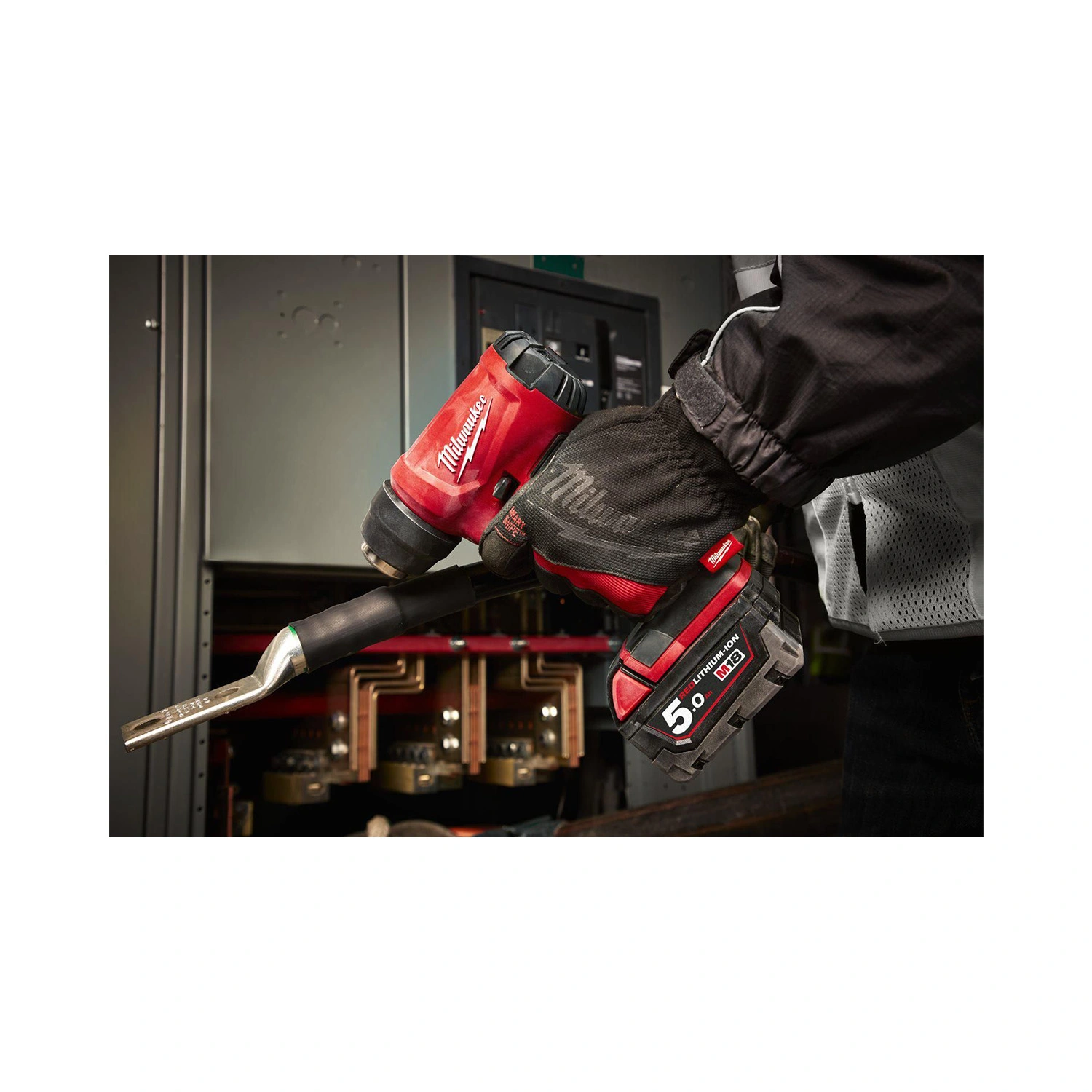 Milwaukee M18 BHG-0 Décapeur thermique compact à batteries 18V Li-Ion (machine seule) - 470°C