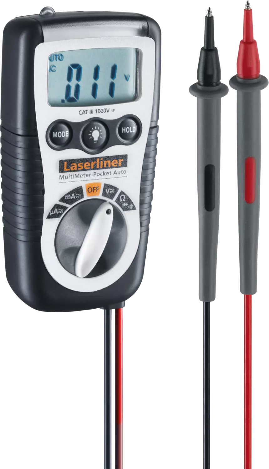 Laserliner MultiMeter Pocket Digitale multimeter - 600V AC/DC & 200mA-image