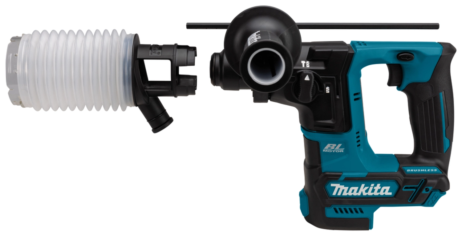 Makita HR166DSMJ 10.8V Li-Ion Accu SDS-plus boorhamer set (2x 4.0Ah accu) in Mbox- 1,1J - Koolborstelloos-image