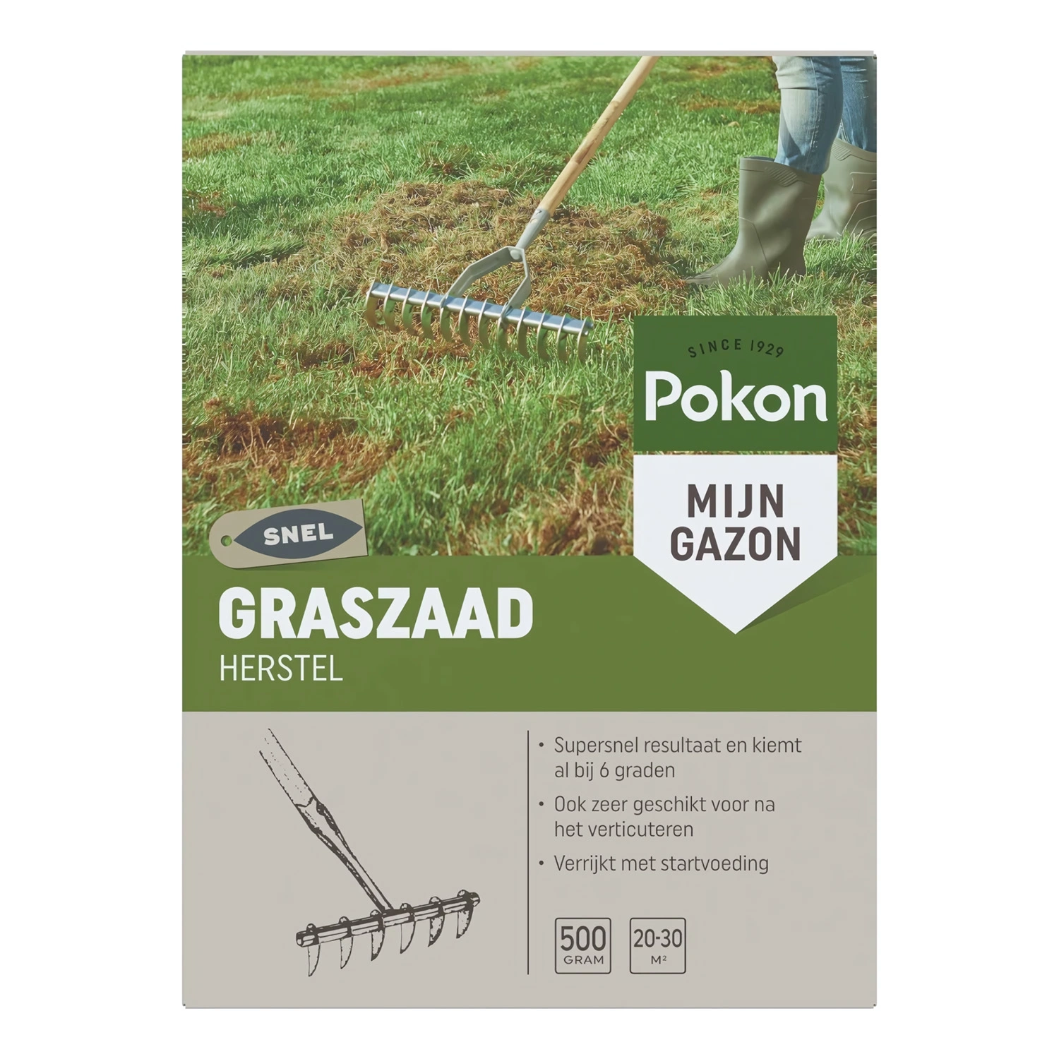 Pokon SOS Graszaad Herstel - 500gr-image
