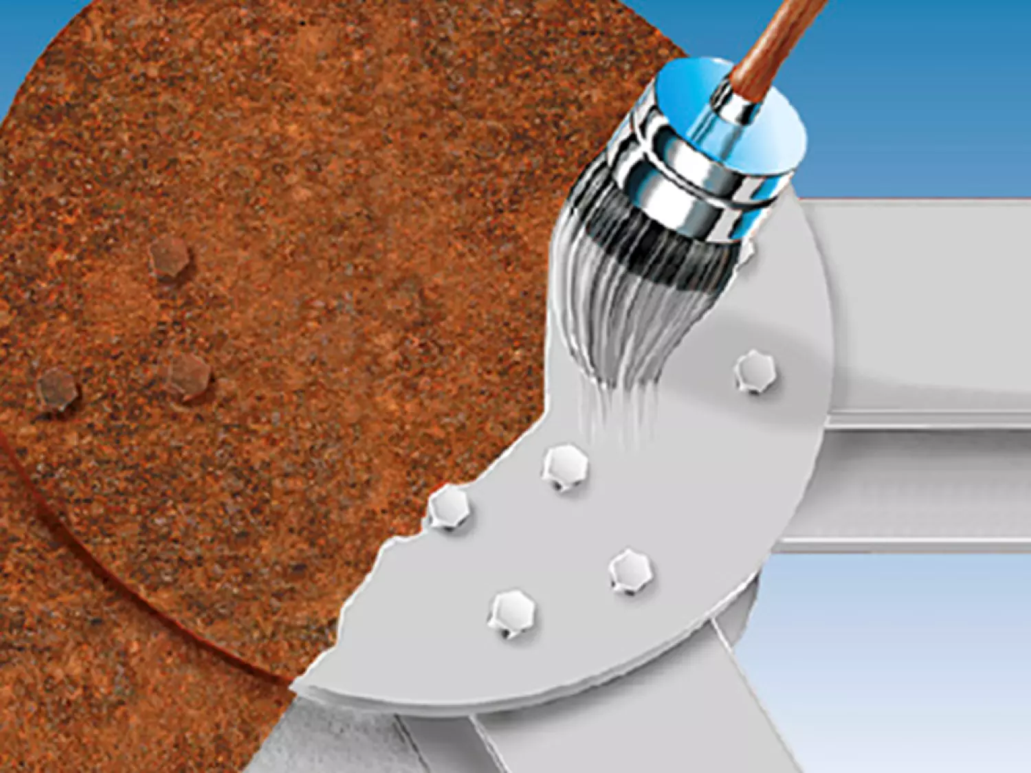 Rust-Oleum CombiPrimer Anti-roest Spuitbus - roodbruin - 400ml-image