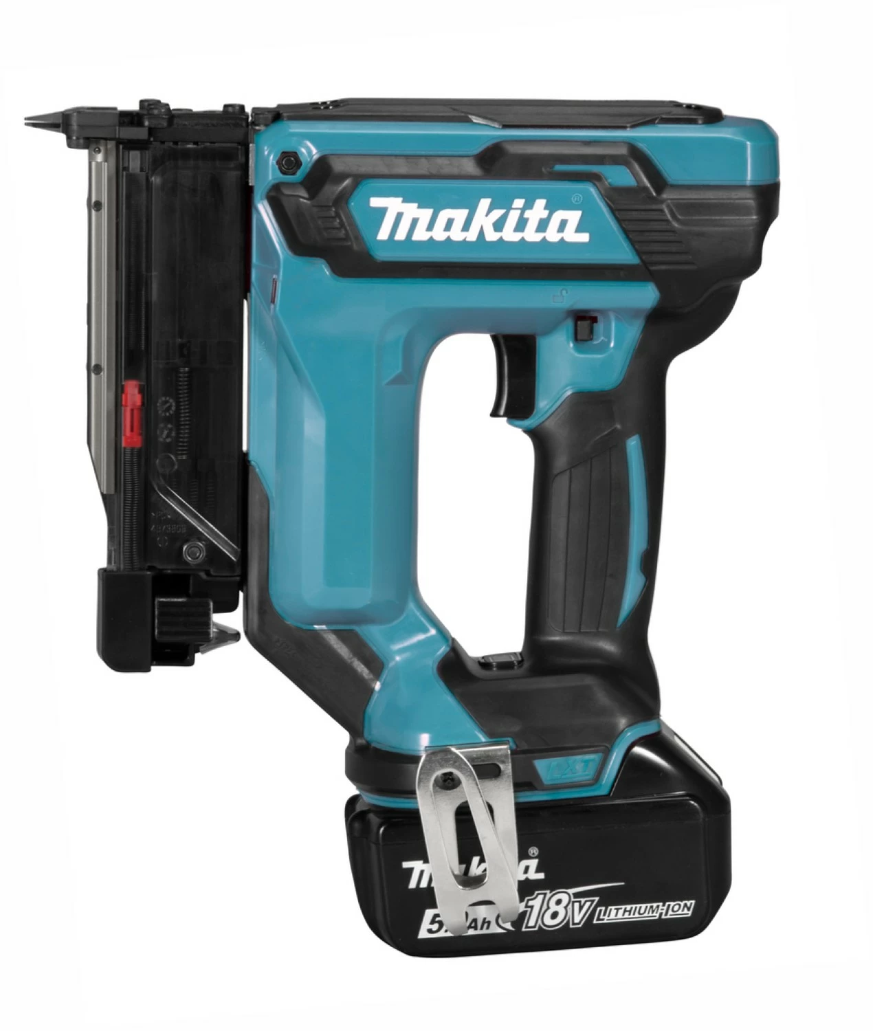 Makita DPT353RTJ Cloueuse de finition sans-fil - 18V Li-ion - 2 batteries 5,0 Ah - MAKPAC-image