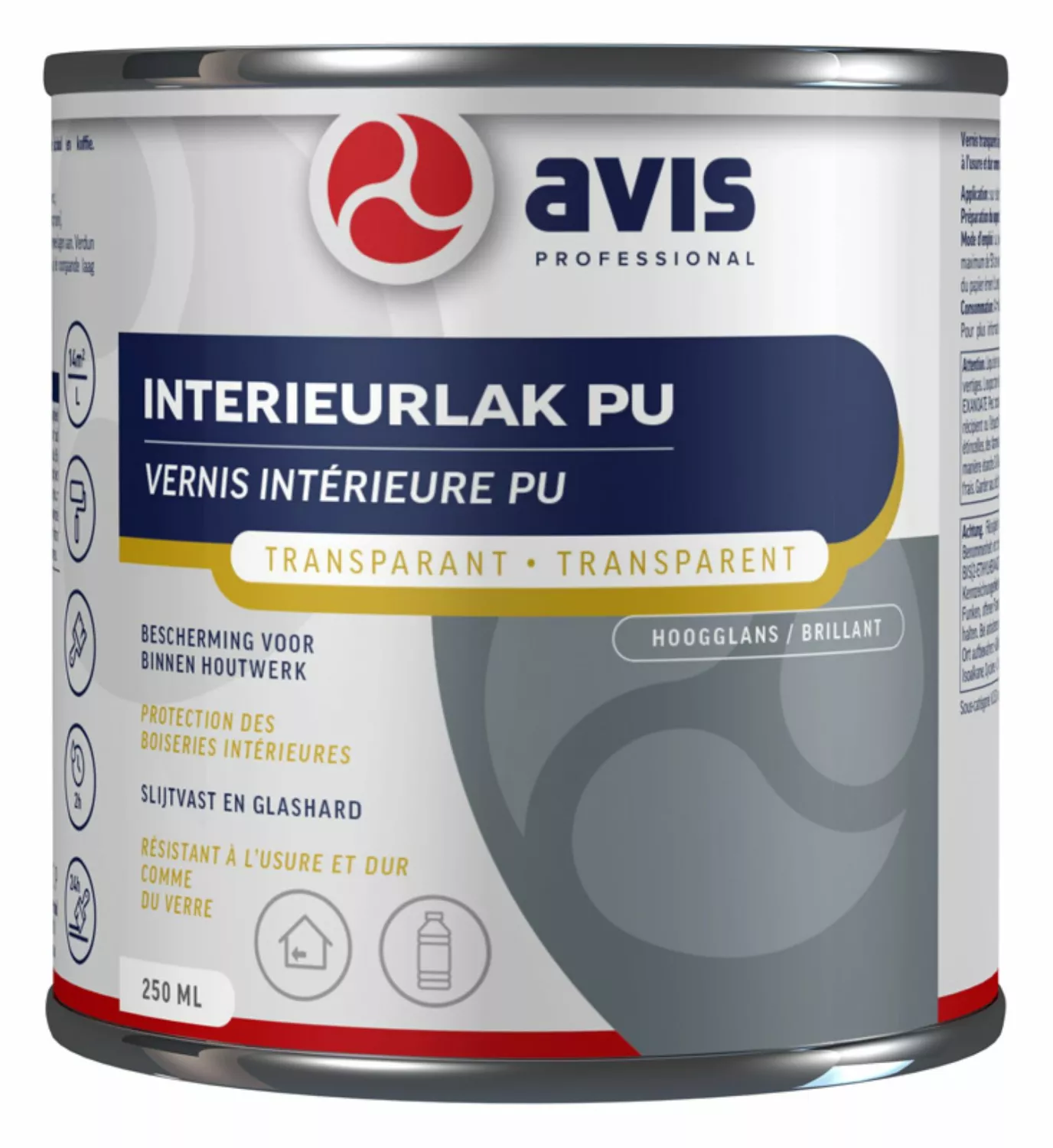 Avis Interieurlak PU Hoogglans - 2,5L-image