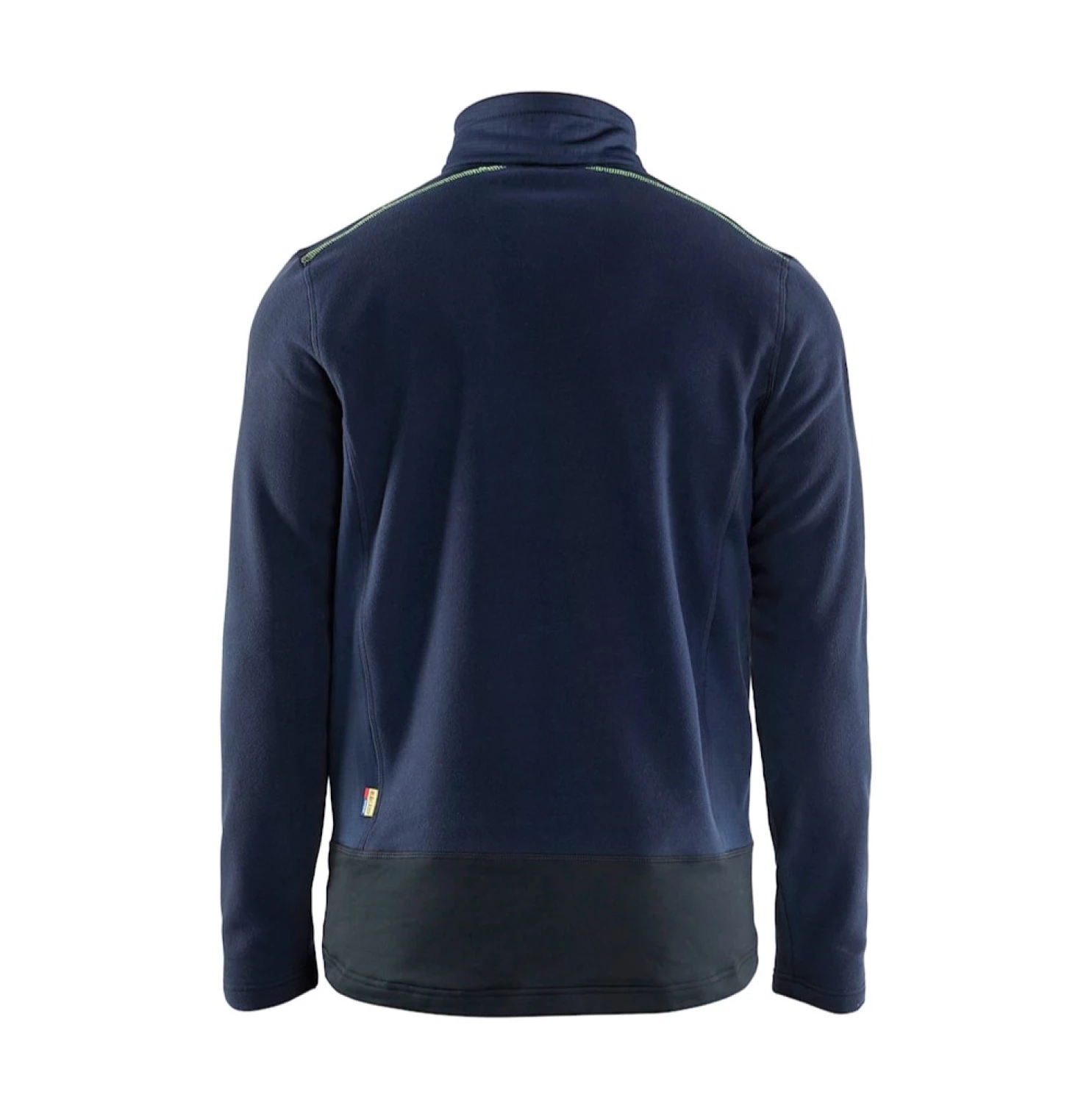 Blåkläder 4765 Microfleecevest - donker marineblauw/high vis geel - maat L-image