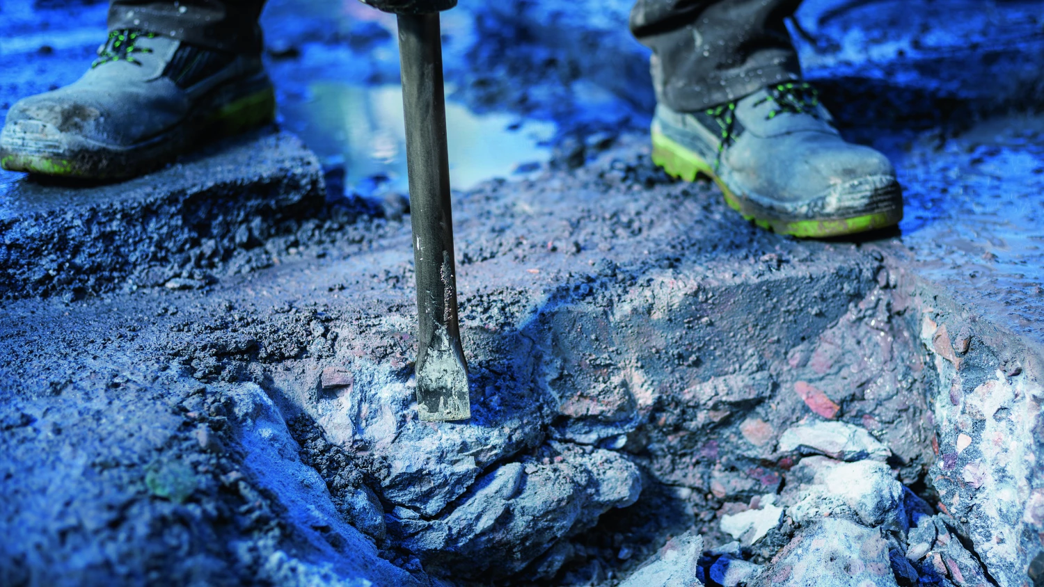 Bosch 2608690112 30mm HEX Platte beitel - 400 x 35mm-image