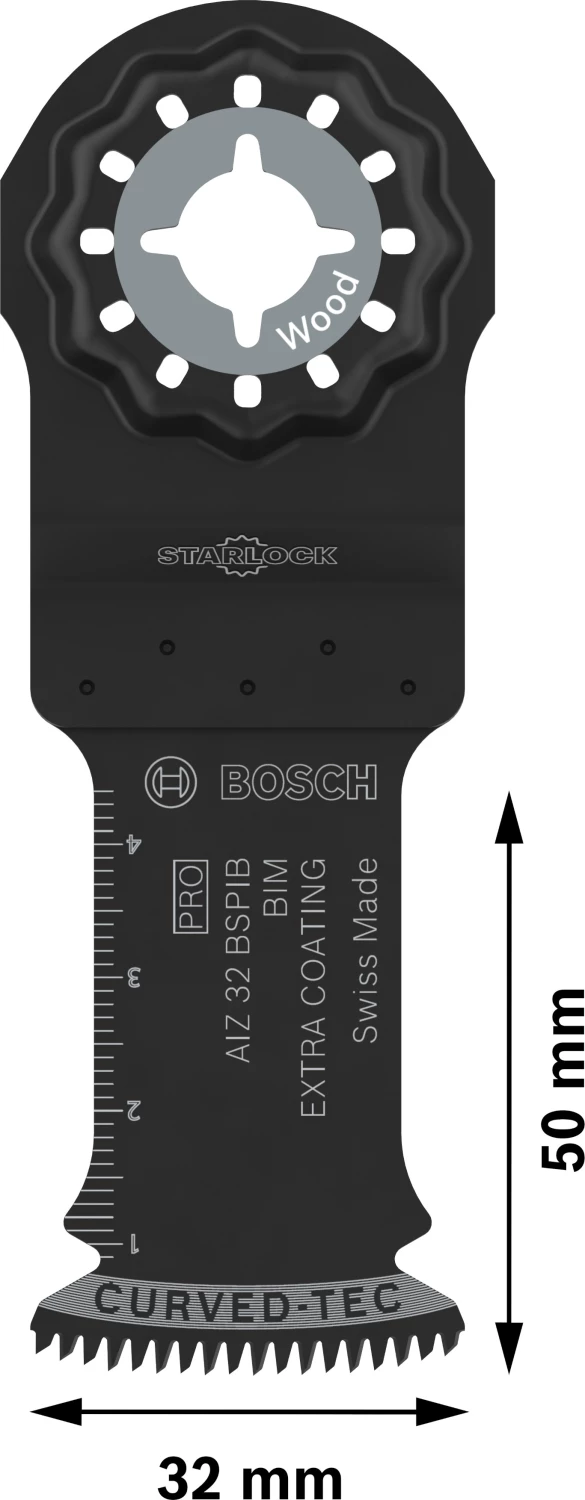 Bosch AIZ 32 BSPIB PRO lame de scie plongeante pour outil multifonctions pour le bois (5 pièces)