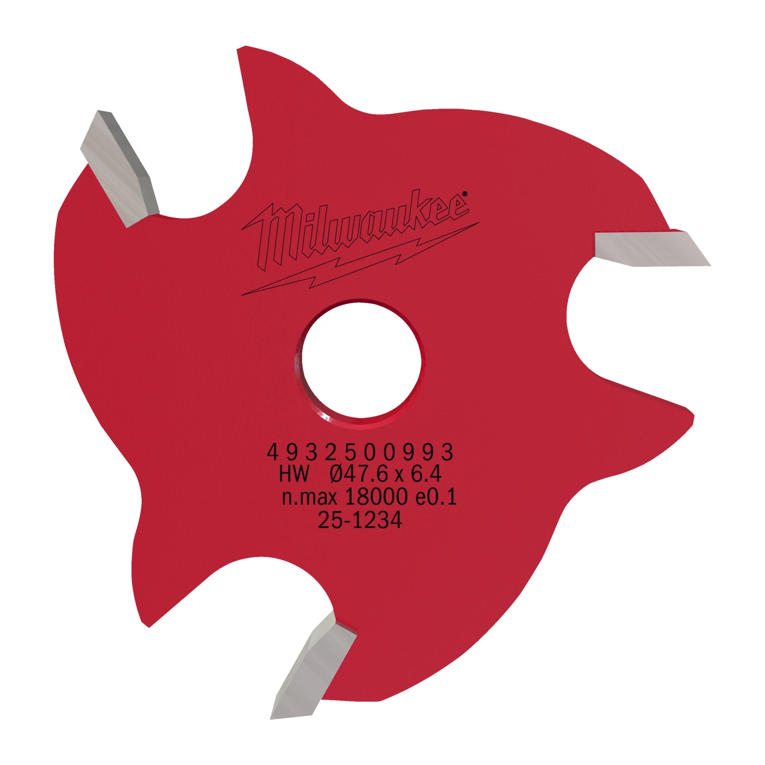 Milwaukee 4932500993 Fraise à rainurer en carbure - 8« - 6,4 mm-image