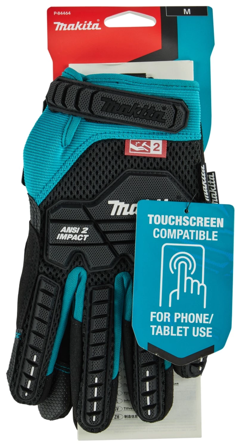 Makita P-84470 Werkhandschoen met impactbescherming - 9/L-image