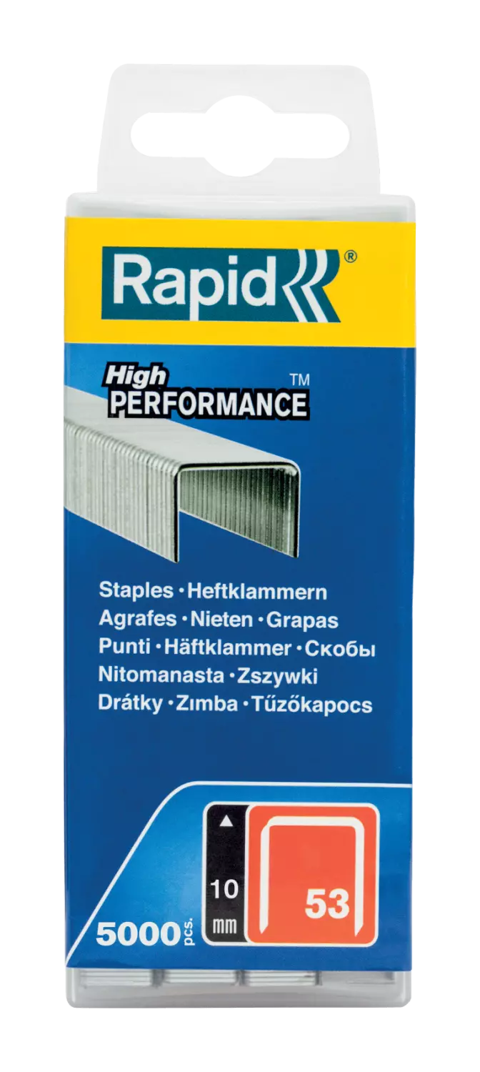 Rapid 40303085 Nieten - No. 53 - Gegalvaniseerd - 10mm (5000st)-image