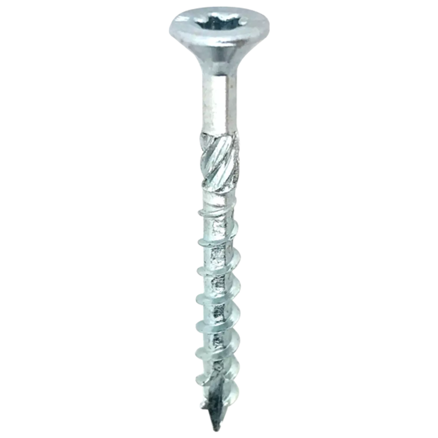 Woodies 61535312 Vis à panneaux d'aggloméré Ultimate - Zingué - Tête fraisée - Filetage fraisée - T15 - 3.5 x 30mm (200pcs)-image