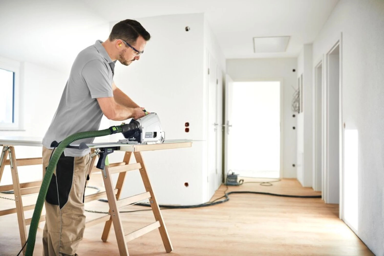 Festool TS 60 KEBQ-Plus 100Y Édition limitée Scie circulaire dans Systainer - 1500 W - 168 mm-image