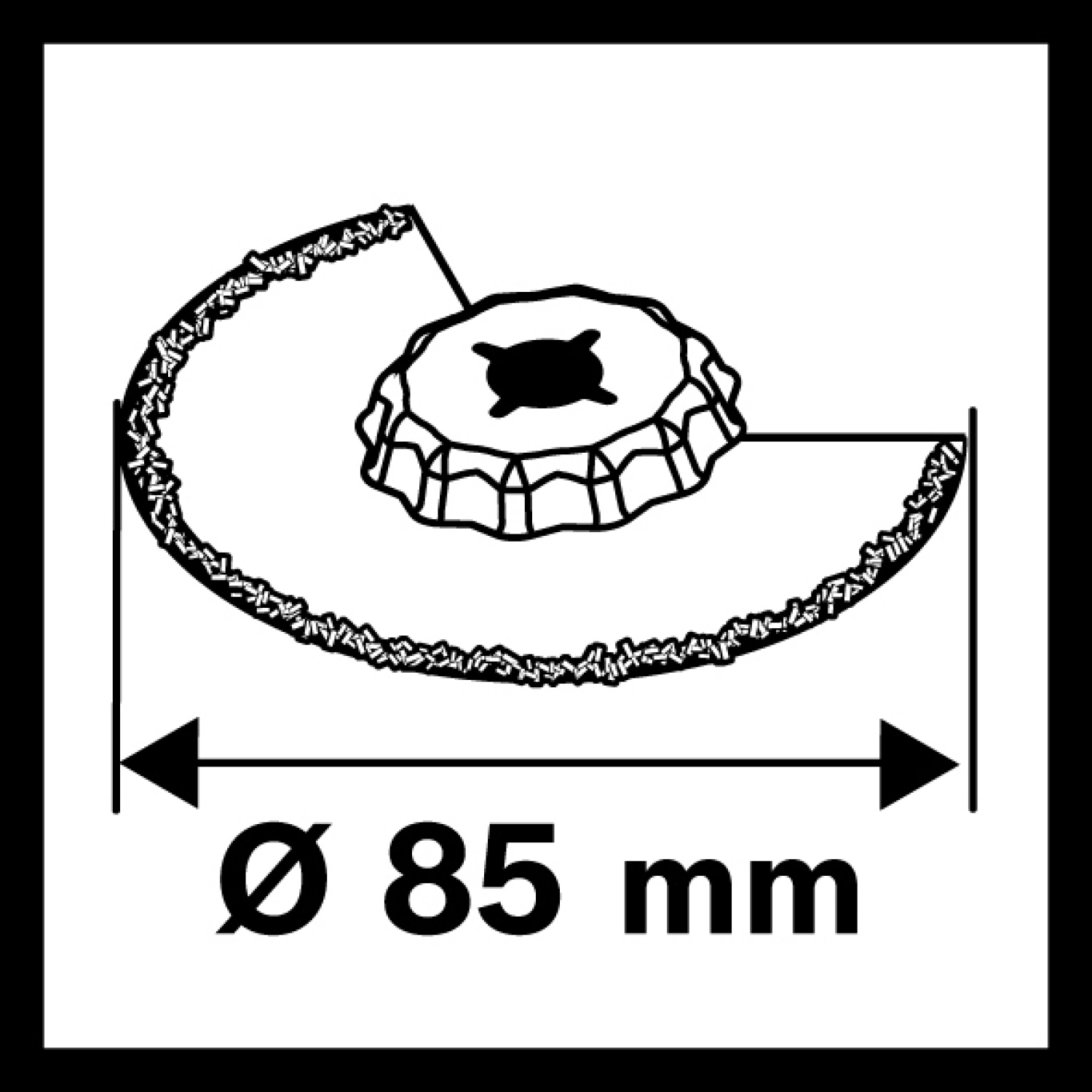 Bosch 2608661642 - Starlock ACZ 85 RT3 Carbide, Grout+Abrasive 85-image