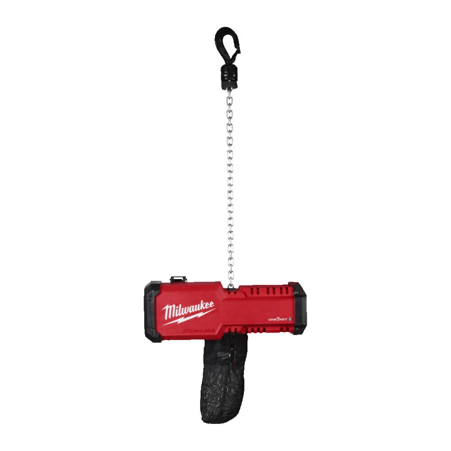 Milwaukee M18 BLCHTO-121 Kit de palan à chaîne avec batterie Li-ion 18 V (1 batterie 12,0 Ah) - 1 tonne - ONE-KEY™-image