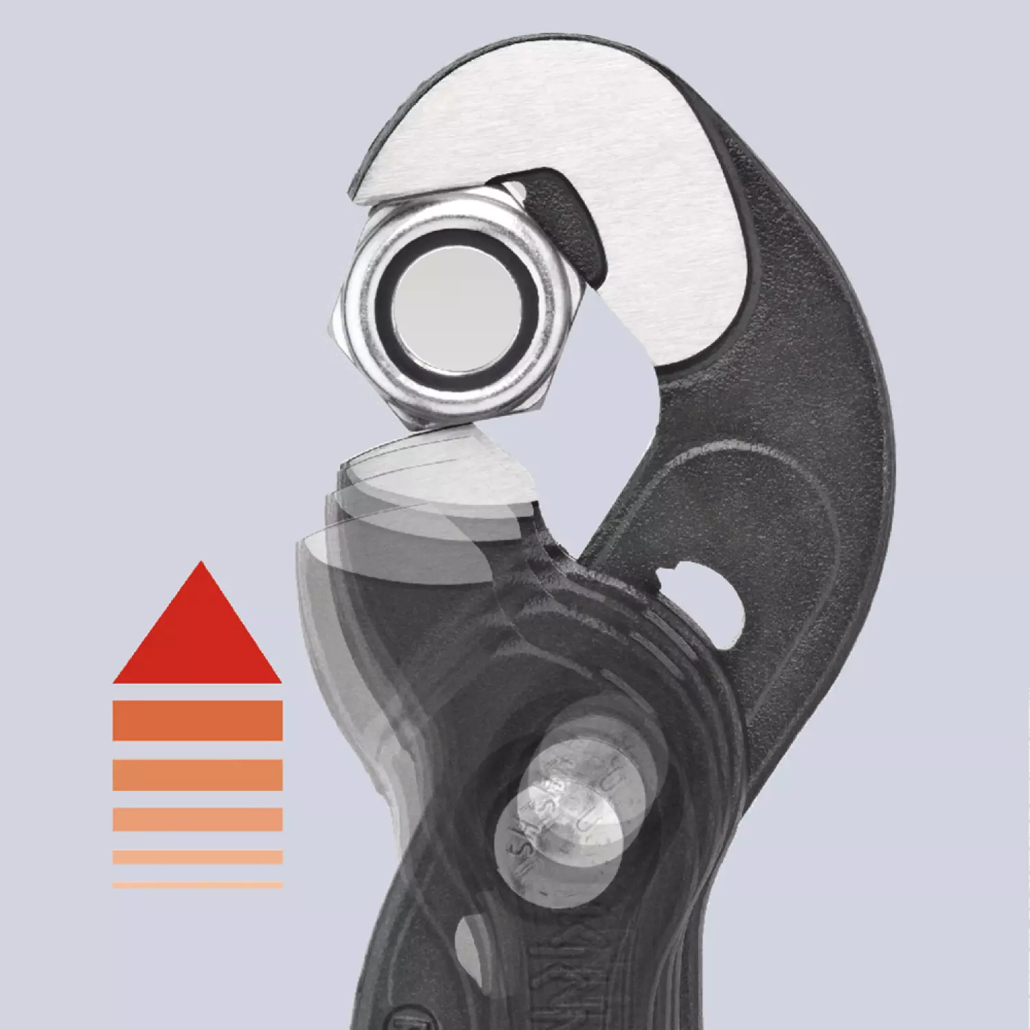 Knipex 87 41 250 RAPTOR Clé à molette réglable - 250mm-image