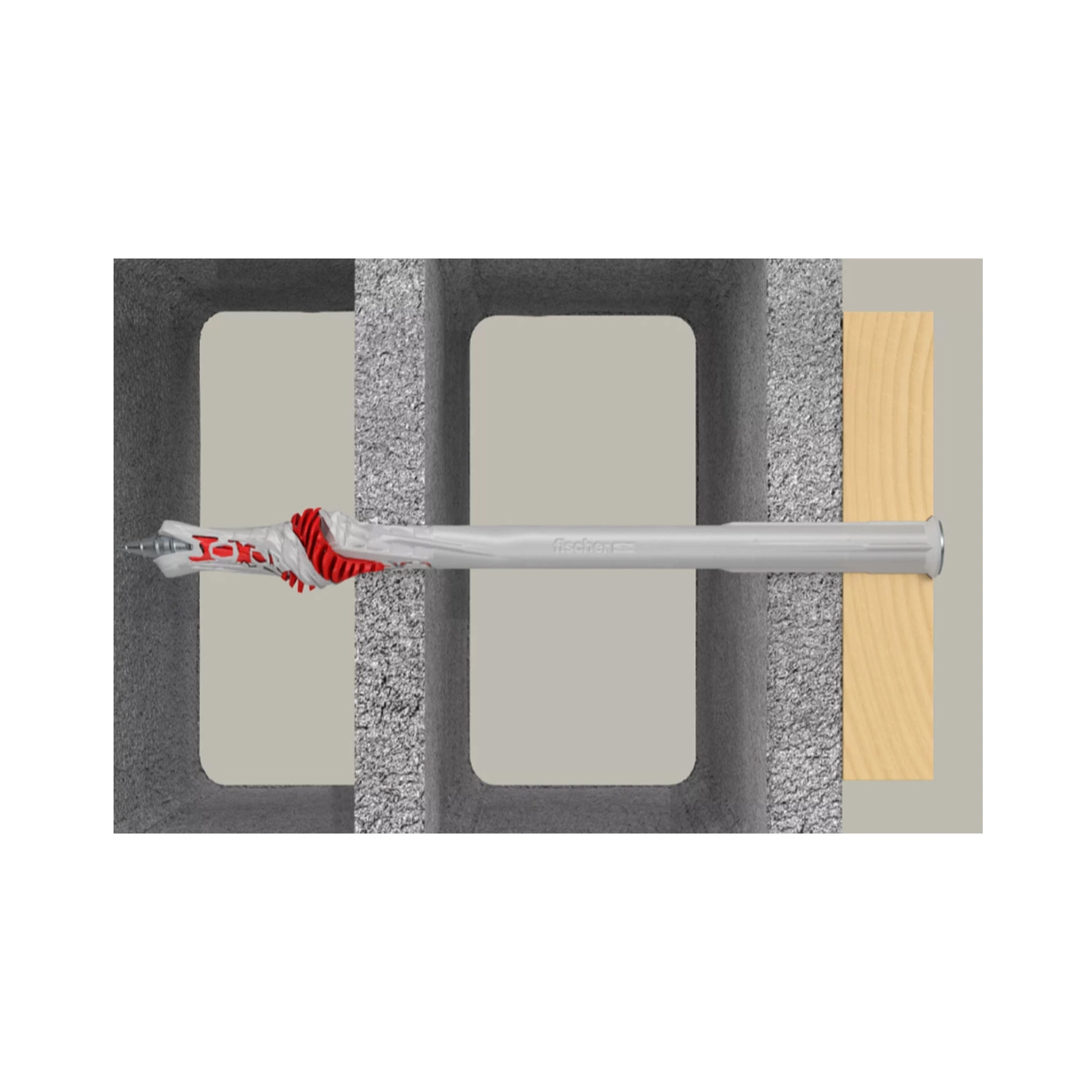 Fischer 562162 Ancrage de construction DuoXpand - tête fraisée - 10 x 230 T (50pcs)-image