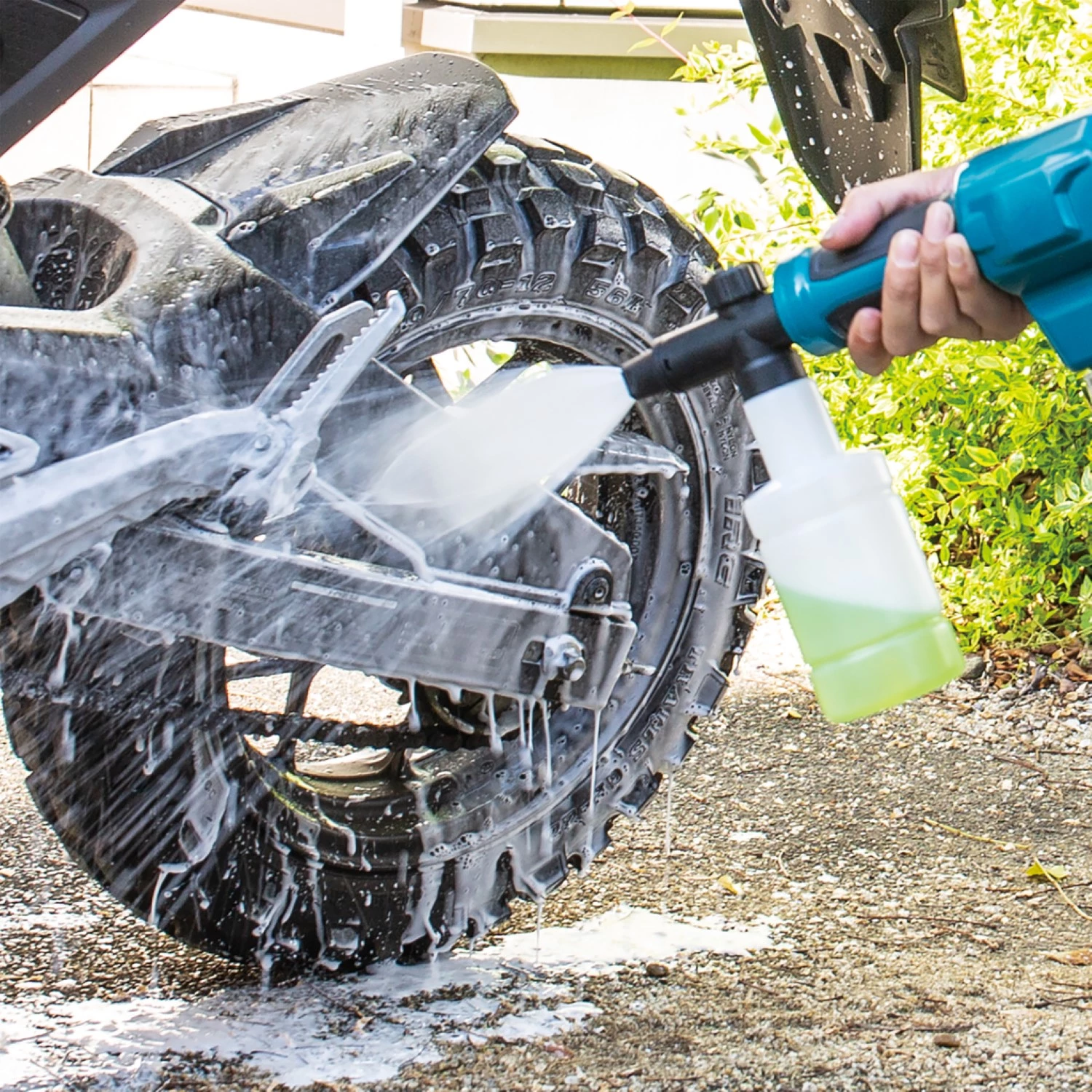 Makita DHW180Z 18V Li-ion Batterie Nettoyeur haute pression - 24 bar-image