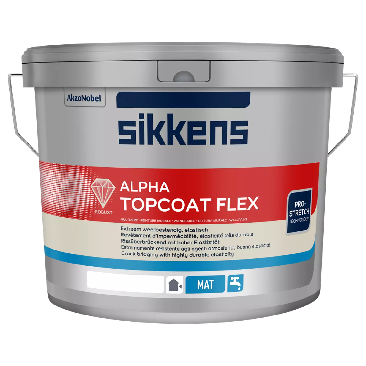 Sikkens Alpha Topcoat Flex - op kleur gemengd - 10L-image