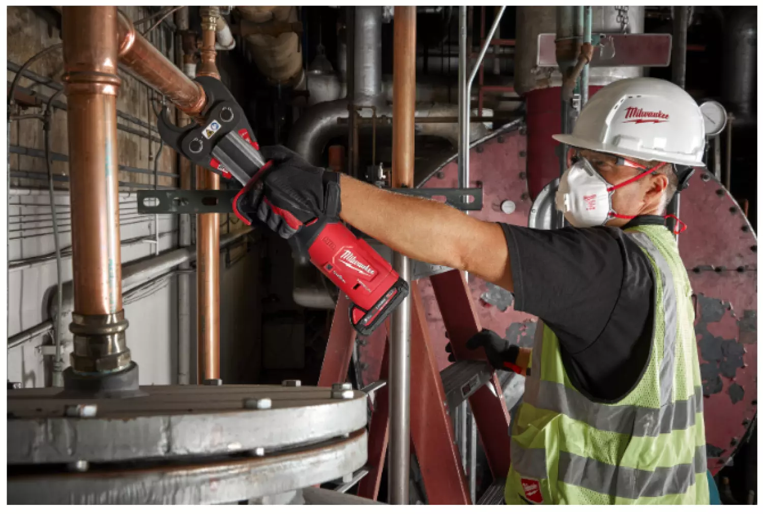 Milwaukee M18 ONEBLHPT-302C U-set Pince à sertir sans fil-image