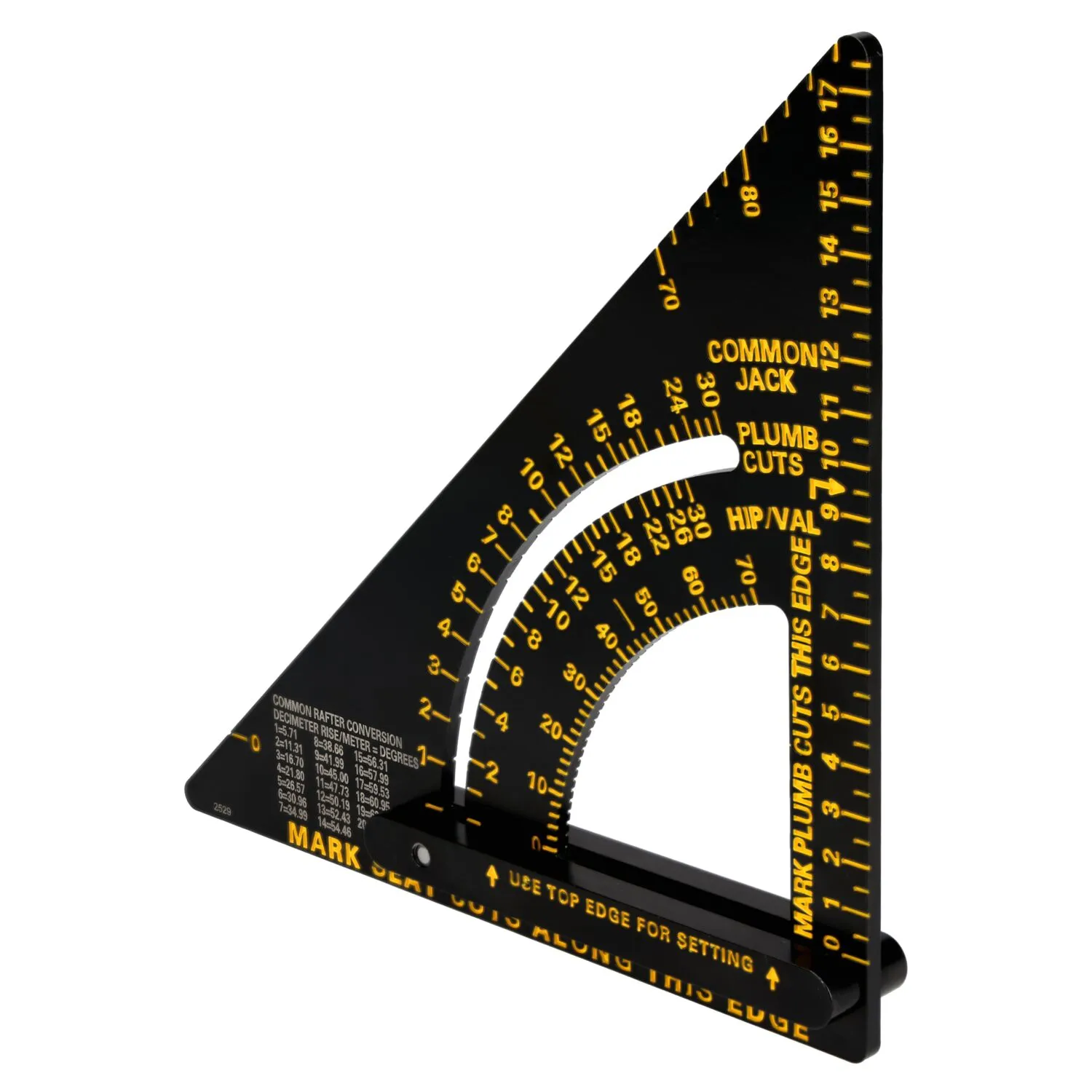 Stanley STHT46056-0 Meetdriehoek - 18cm - Verstelbaar