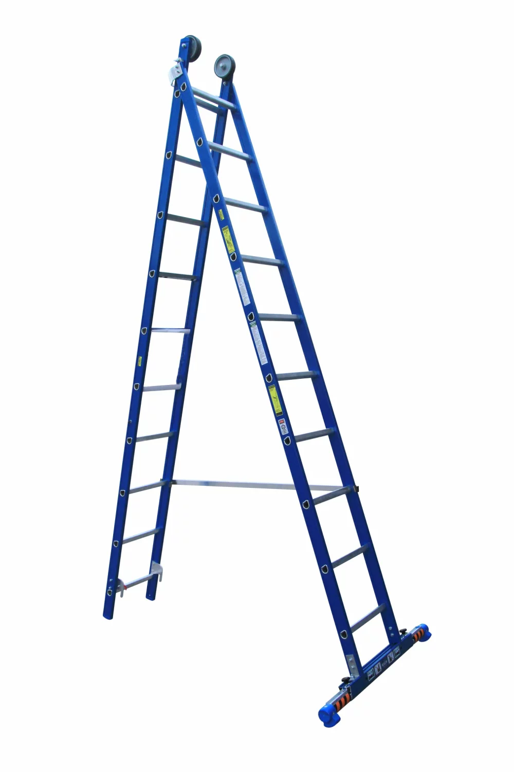 ASC 990609612 XD Ladder 2x14 niveaus - recht met stabilisatiebalk-image