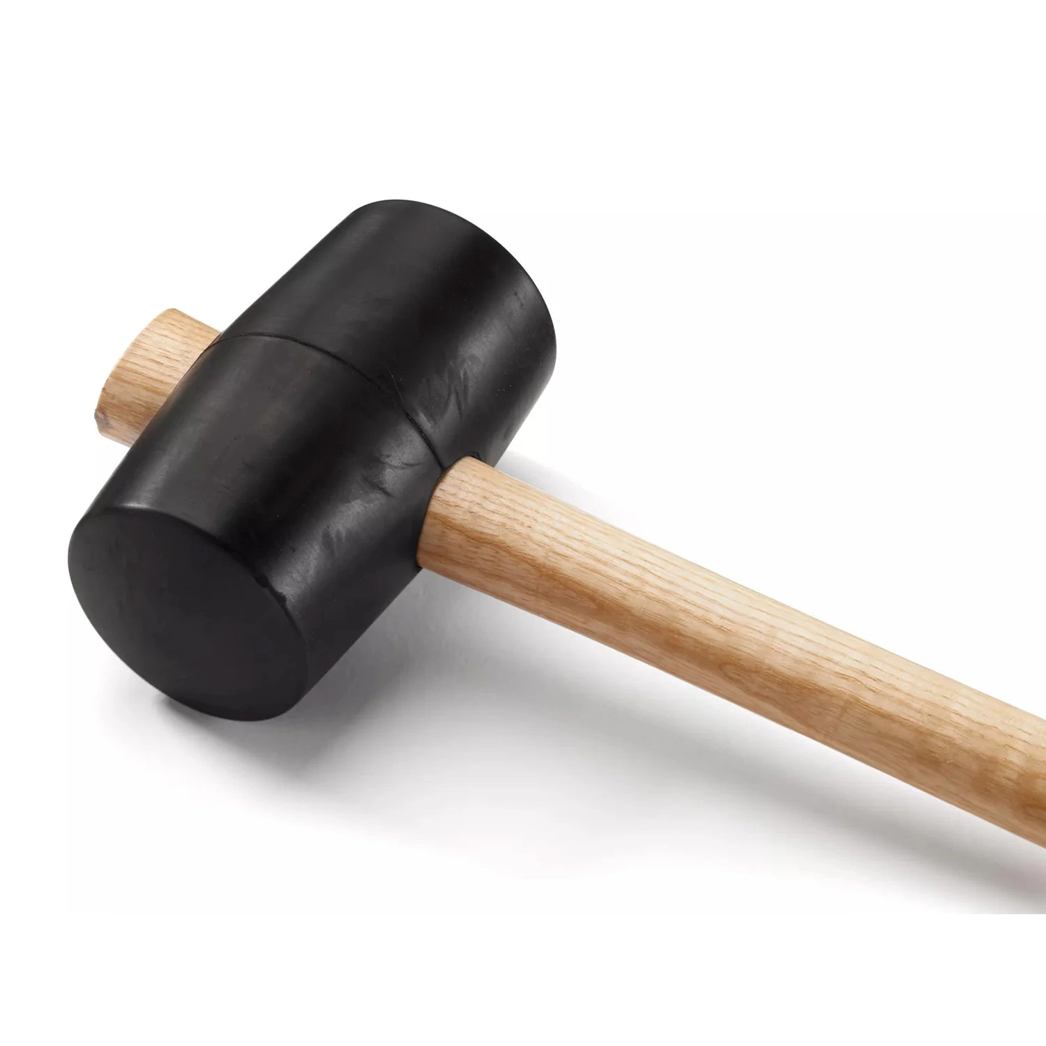 Hultafors GU 65 Rubberen hamer - houten handgreep - 550 gram-image