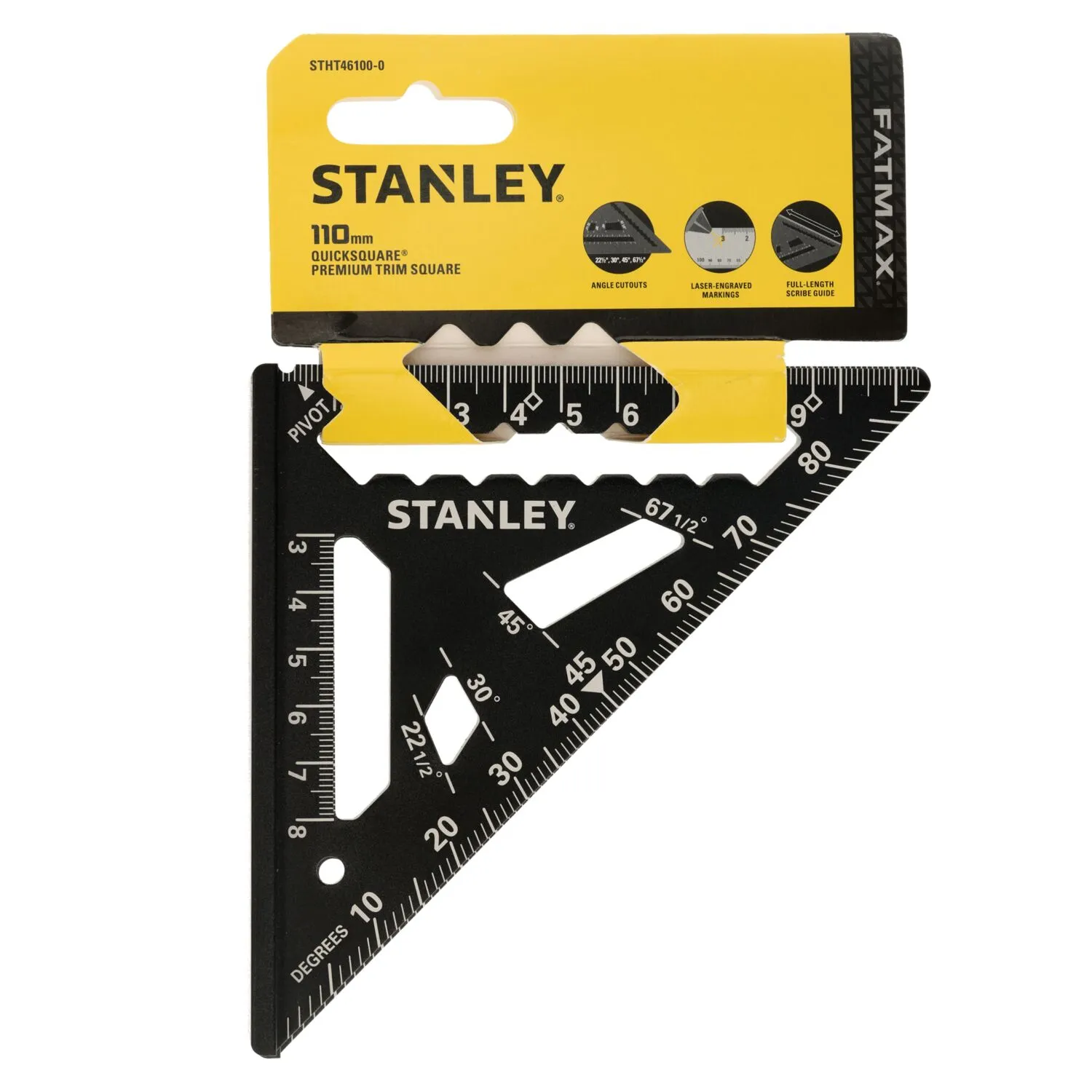 Stanley STHT46100-0 Meetdriehoek - Aluminum - 11cm
