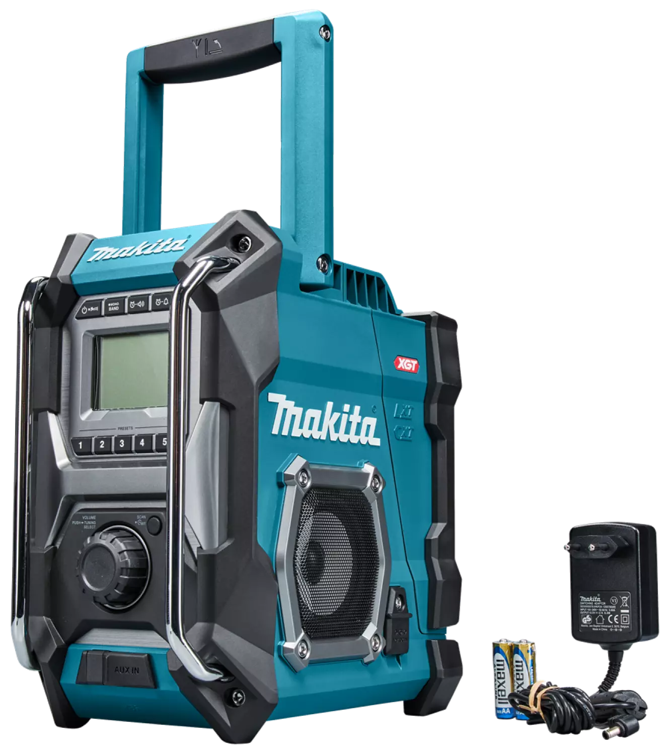 Makita MR001GZ 12/18/40V Max Li-Ion accu bouwradio body - FM/AM - 230V-image