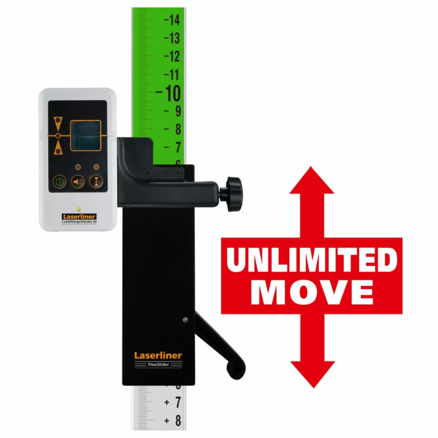Laserliner Flexi-Measuring Rod pour lasers verts - 2,4 m-image