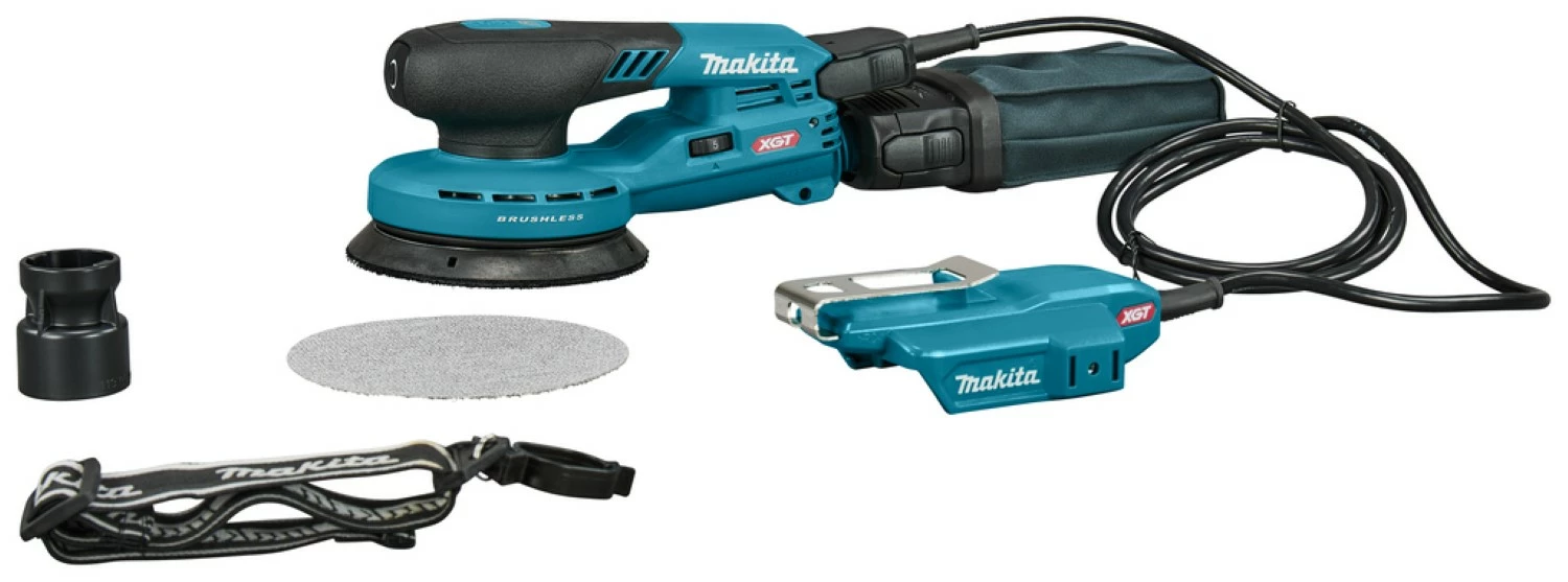 Makita BO001CGZJNL XGT 40V Li-ion accu Exentrische schuurmachine in Mbox - 125mm-image
