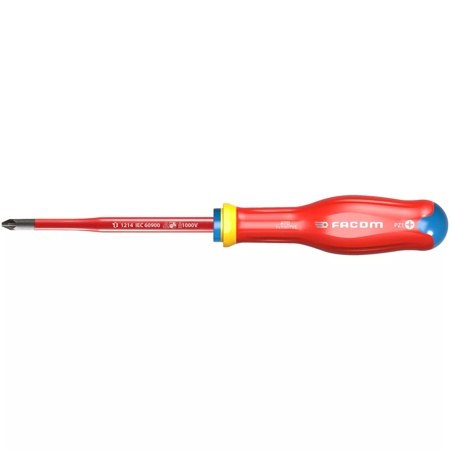 Facom ATD1X100TVE Protwist VDE tournevis - PZ1 x 100 mm