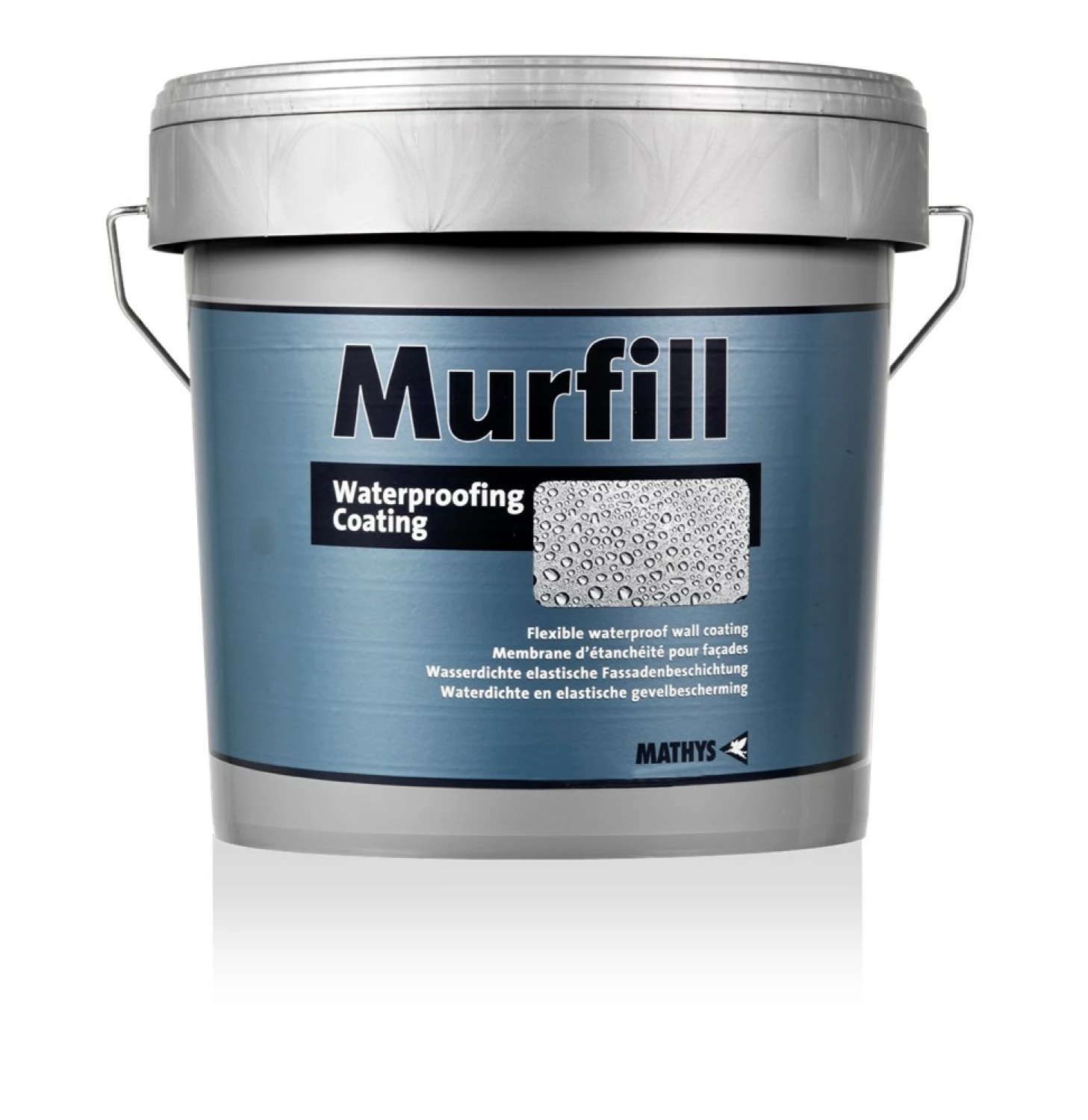Mathys Murfill Waterproofing muurverf voor buiten - op kleur gemengd - 1Kg-image