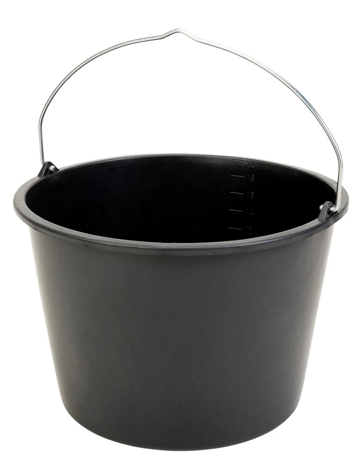 Gripline EMM00200-0001 Durable - Seau de maçon - 20L - noir-image