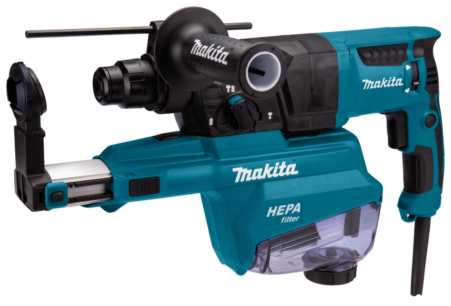 Makita HR2652J SDS-Plus Boorhamer incl. stofafzuiging in Mbox- 800W - 2,2J-image